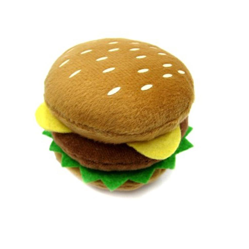 Dog Hamburger Chew Toy