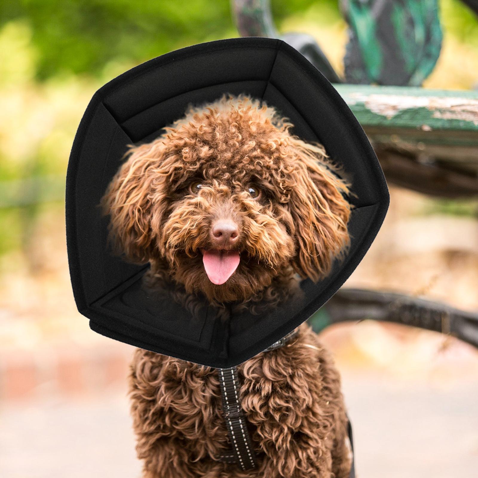 Dog Cone Collar Foldable Cat Protective Pets Protective Collars Anti Bite L