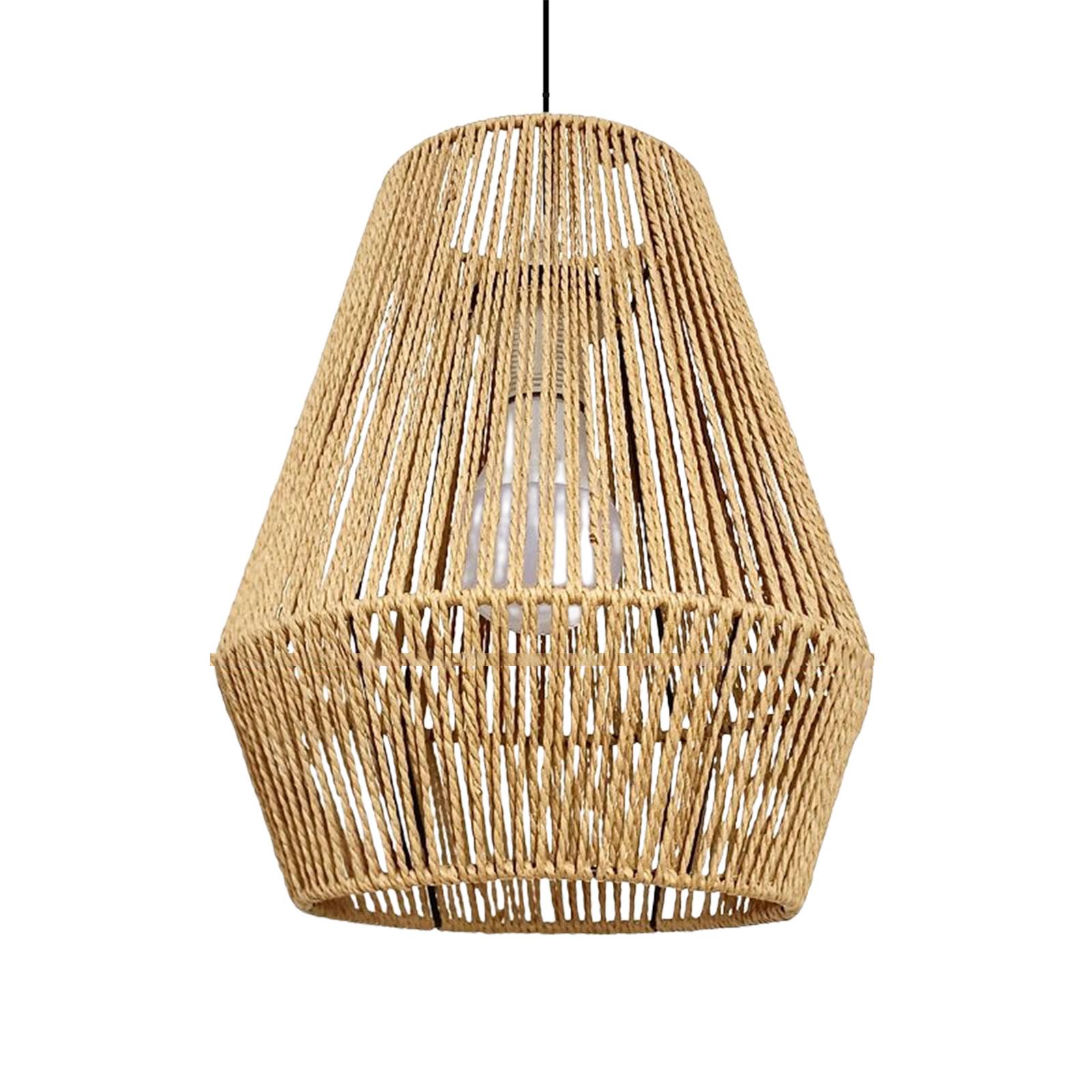 Rope Woven Hanging Lamp Shade