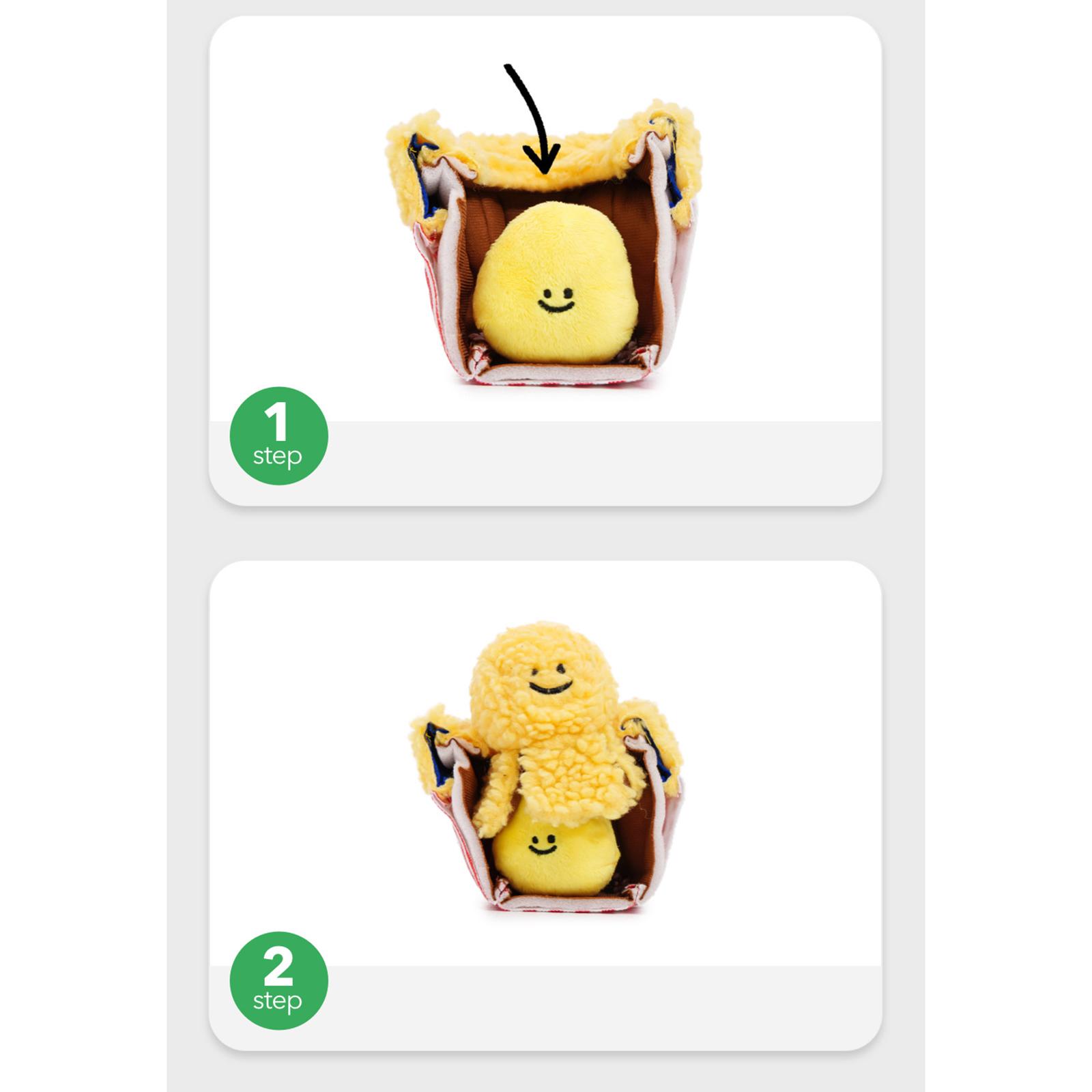 Plush Dog Toy Multifunctional Puppy Playing Dog Squeak Sound Toy Increase IQ