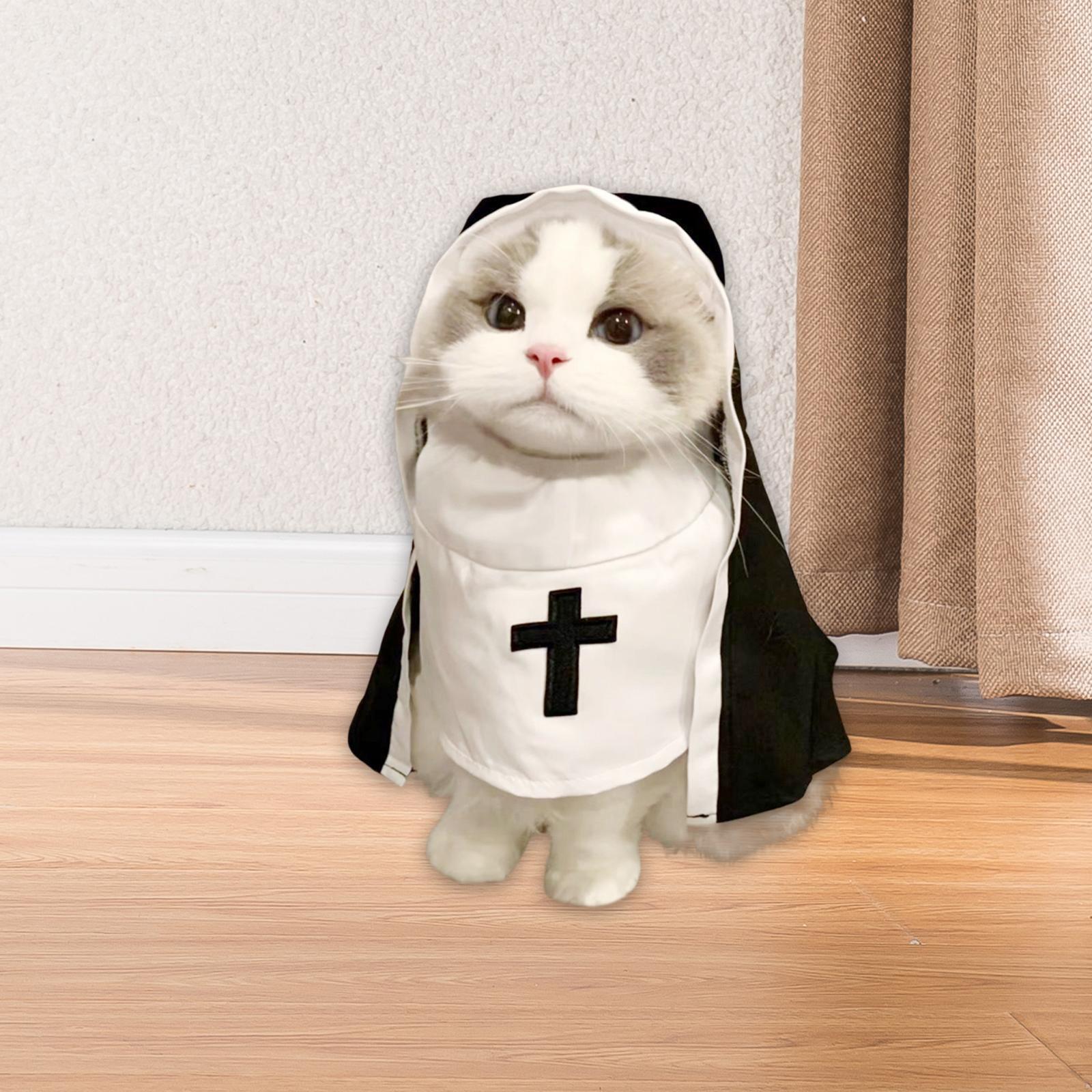 Pet Clothes Set Holiday Photoshoots Festival Funny Pets Dress up Cloak M