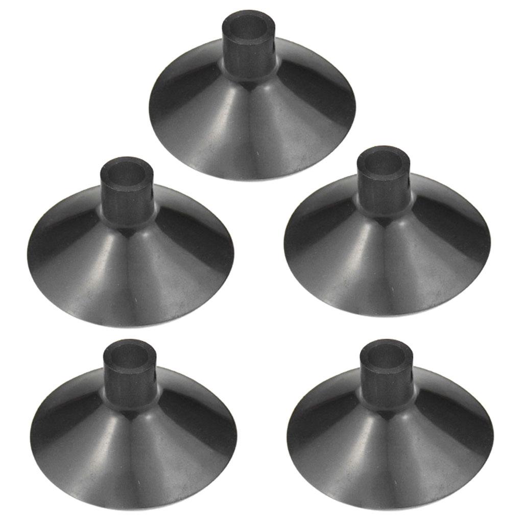 5PCS Kids Arrow Sucker Archery Rubber Suction Cup Target Bows Toy Black