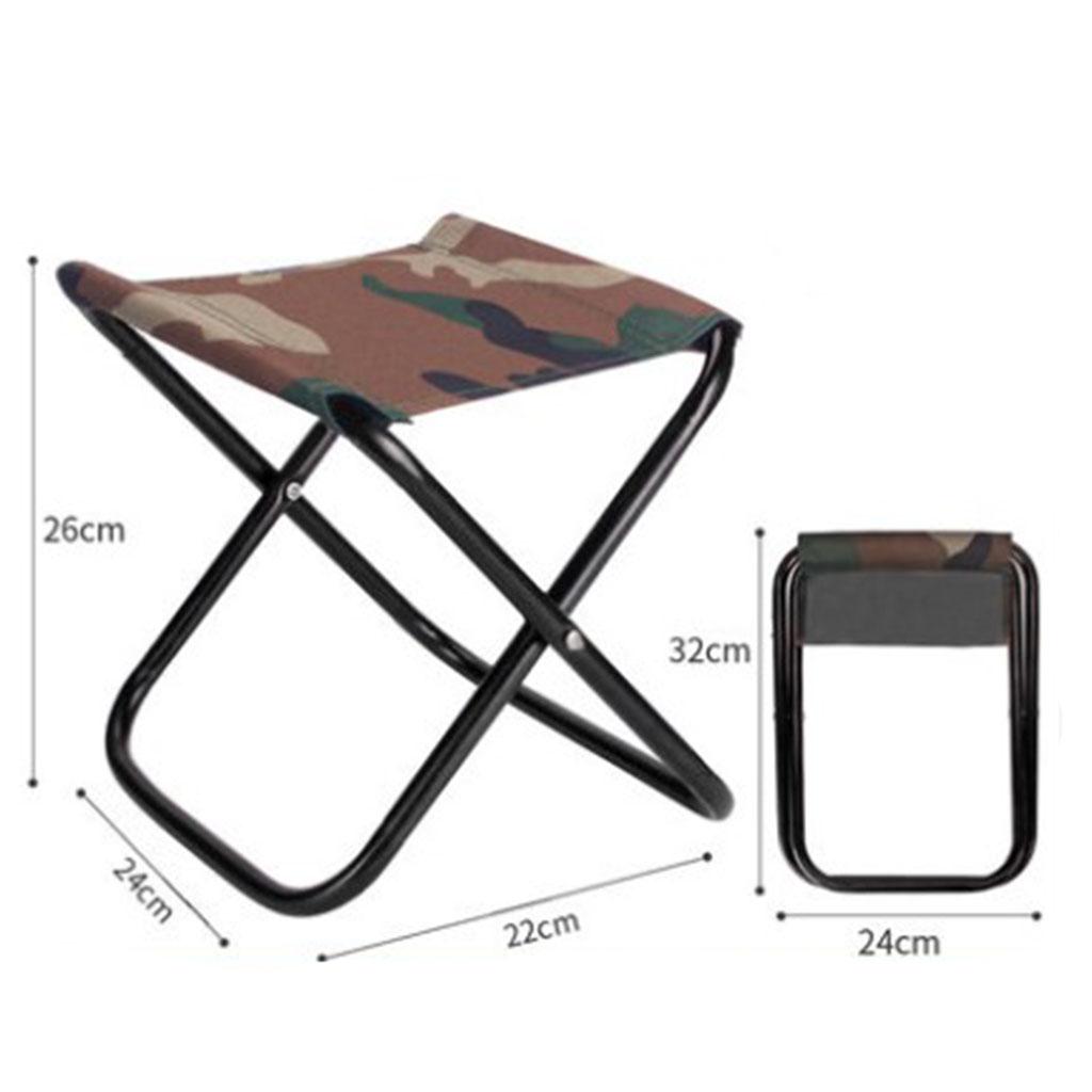 Folding Step Stool Foldable Portable for Camping Fishing Camouflage 1