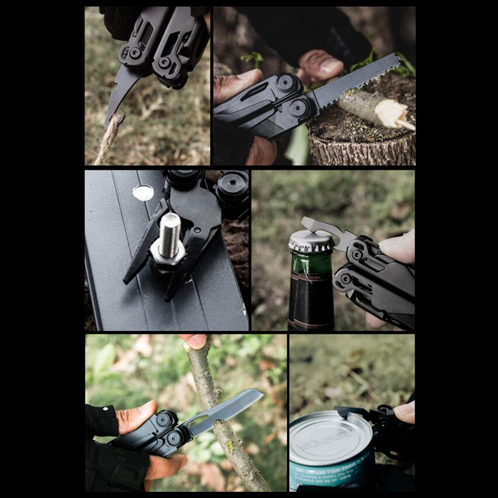 Multitool Pliers Folding Pocket Knife Multi Tool for Camping Hiking Survival