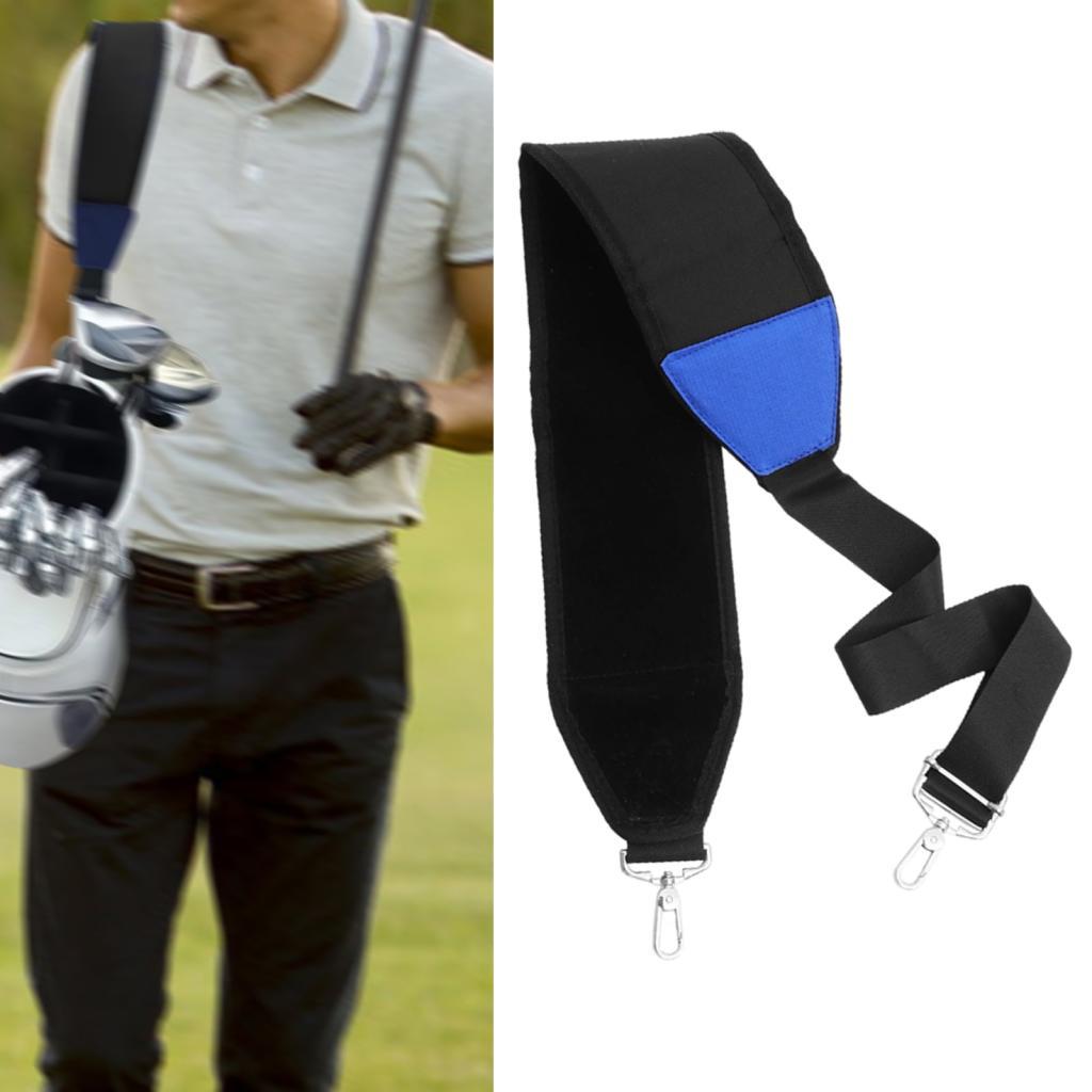 Golf Bag Shoulder Strap Replacement Single Adjustable Strap Padded Universal