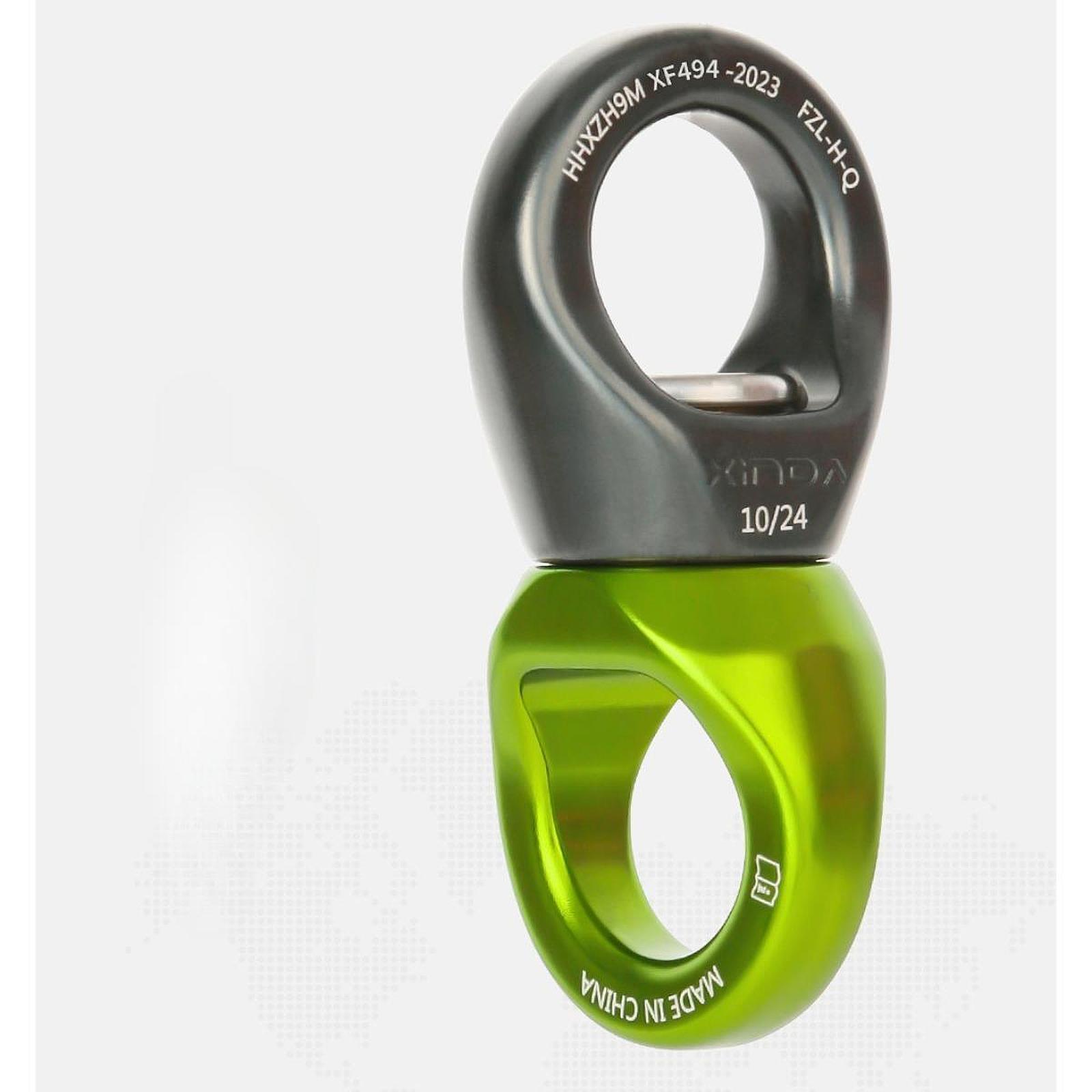 Safety Rotational Device Climbing Rope Swivel for Outdoor Activities Camping