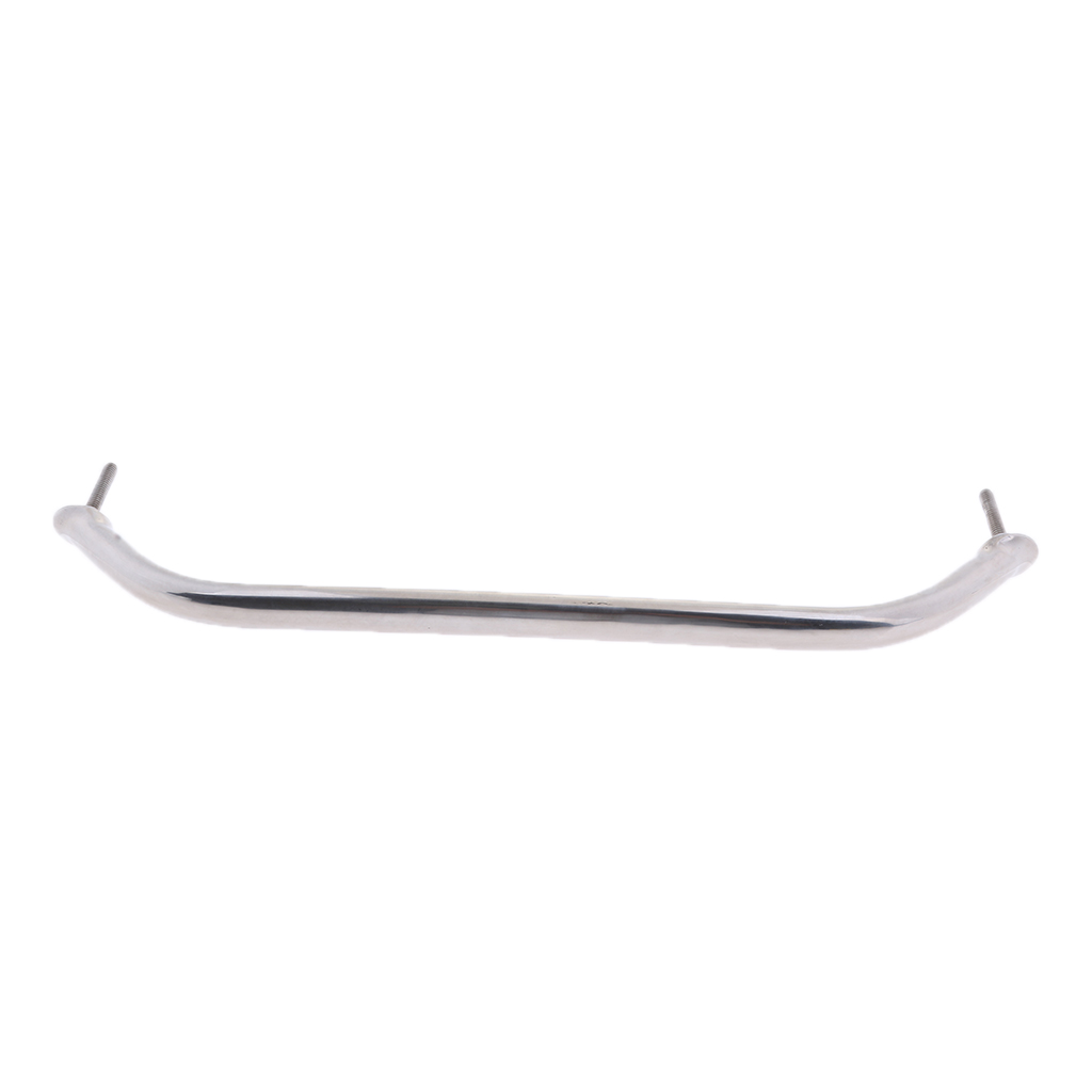 Boat 460mm Grab Handle Polished Stainless Steel Handrail For Marine Yachts