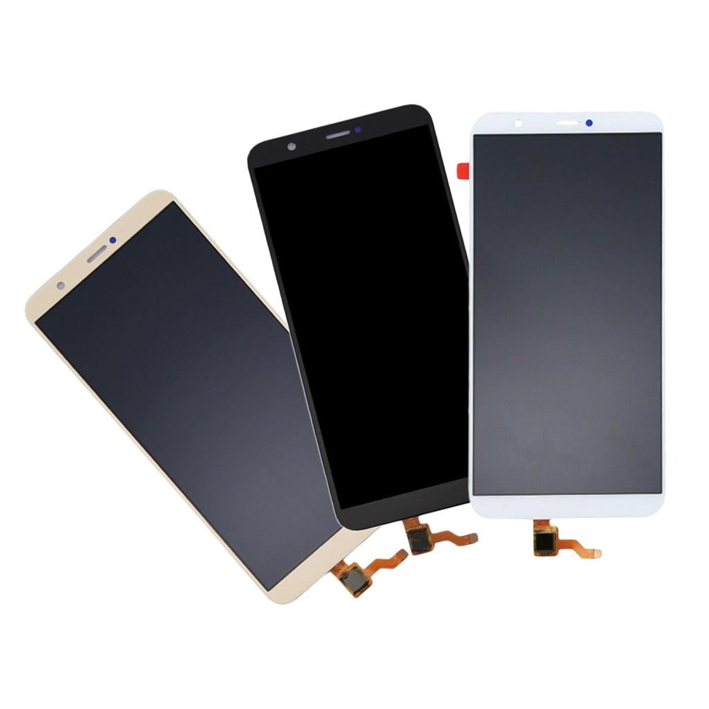 LCD Display Touch Screen Assembly Replacement for Huawei P Smart Black