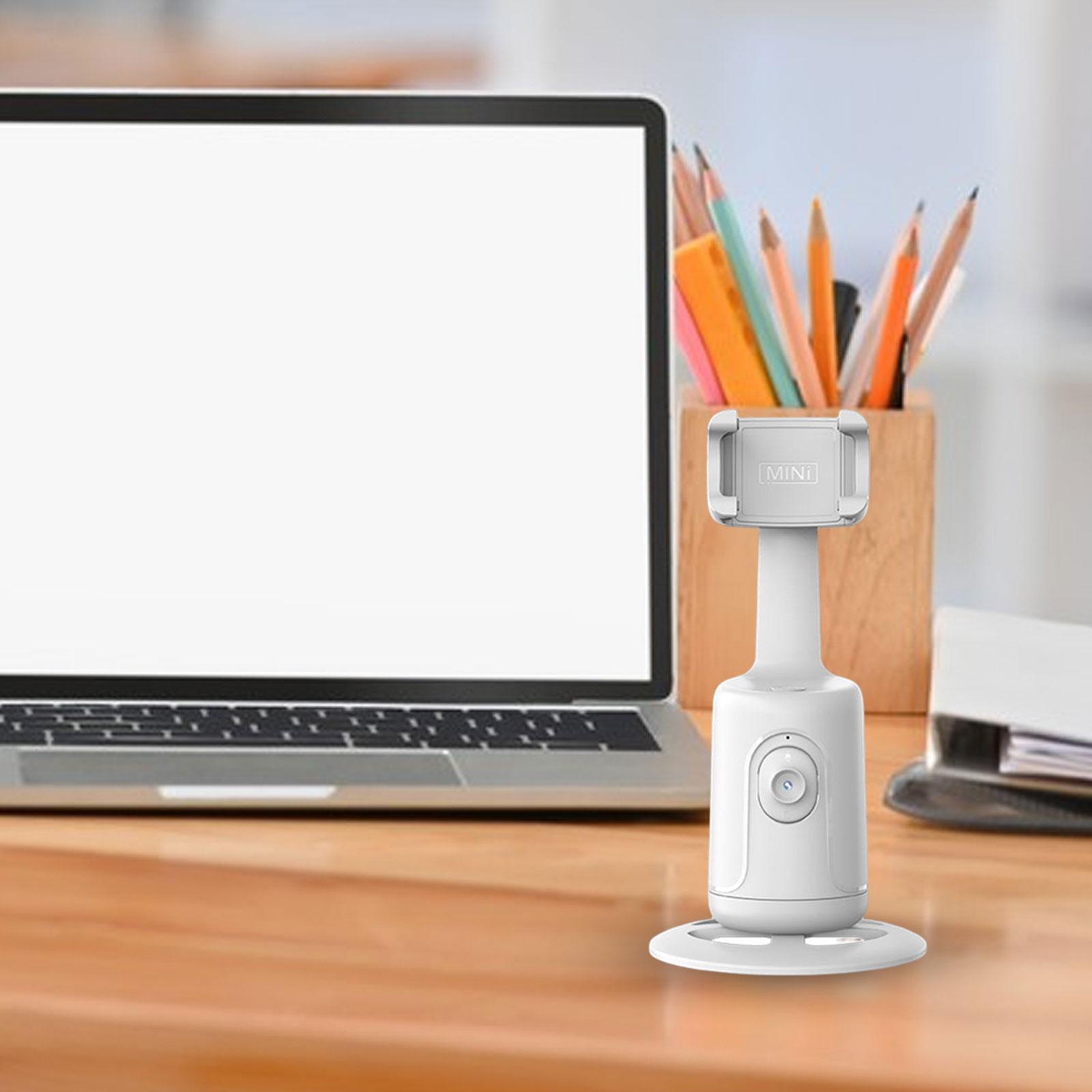 Gimbal Stabilizer Foldable Action Selfie Stick Detachable for Smartphone white