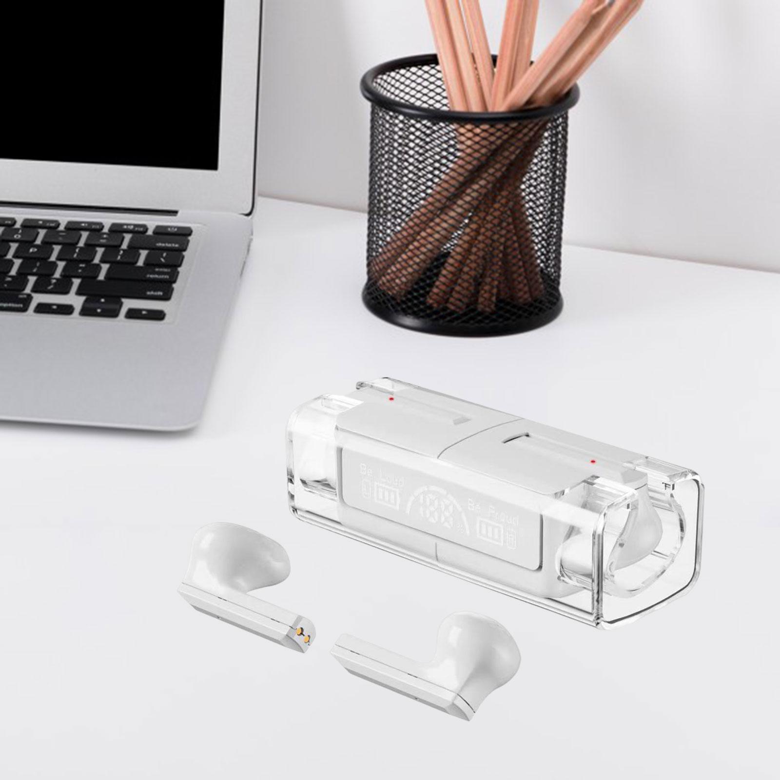 Wireless Earbuds Noise Cancelling V5.3 Headphones for White