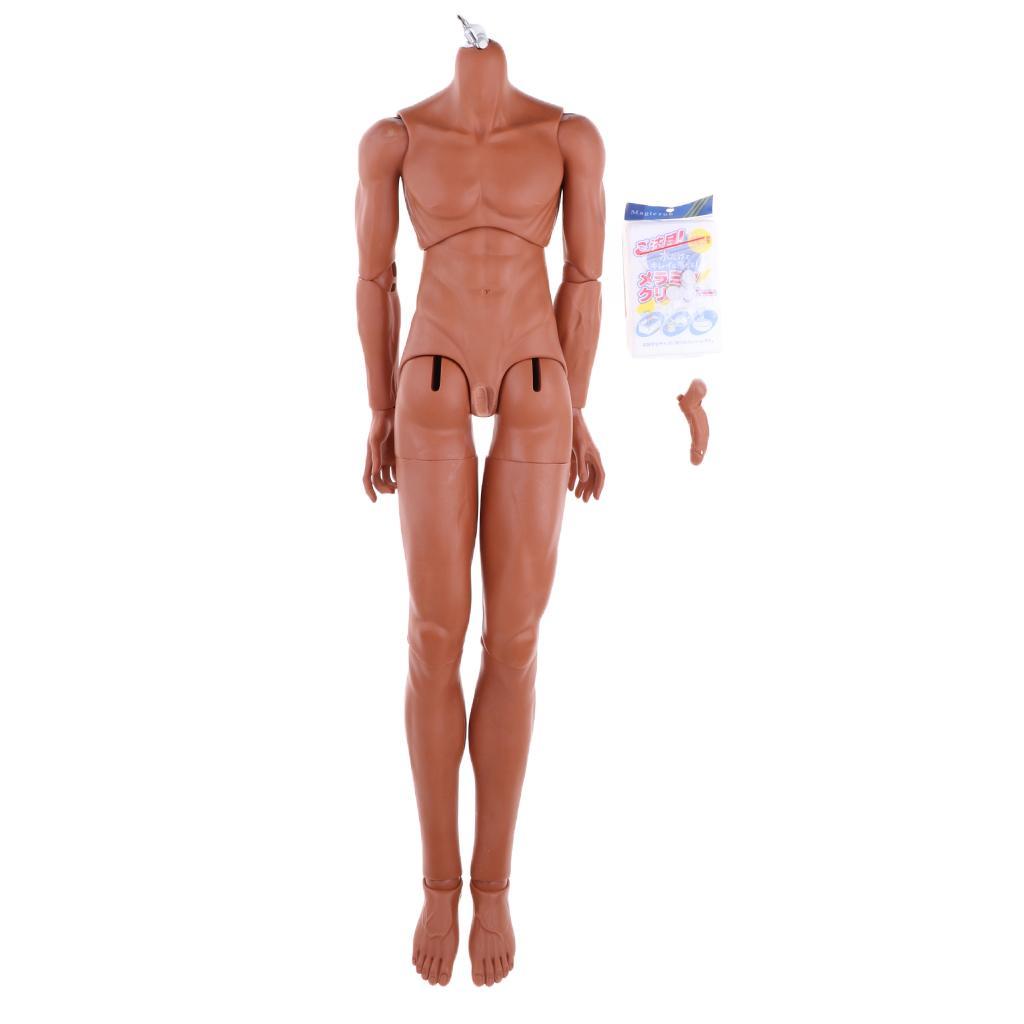 16 giunti 1 3 Bambola BJD caffè tono della pelle ragazzo corpo nudo figure 16 giunti 1 3 Bambola BJD caffè tono della pelle ragazzo corpo nudo figure
