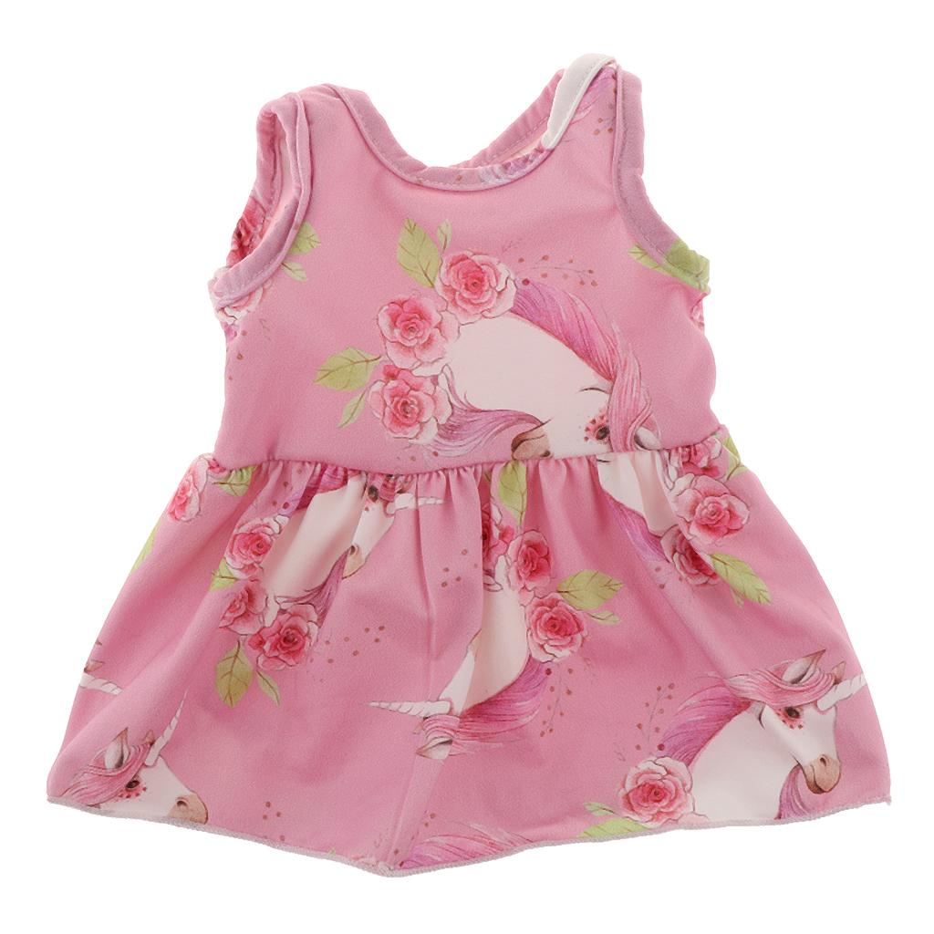 18inch Fashion Doll Outfits Princess Dress for Dolls Pink
