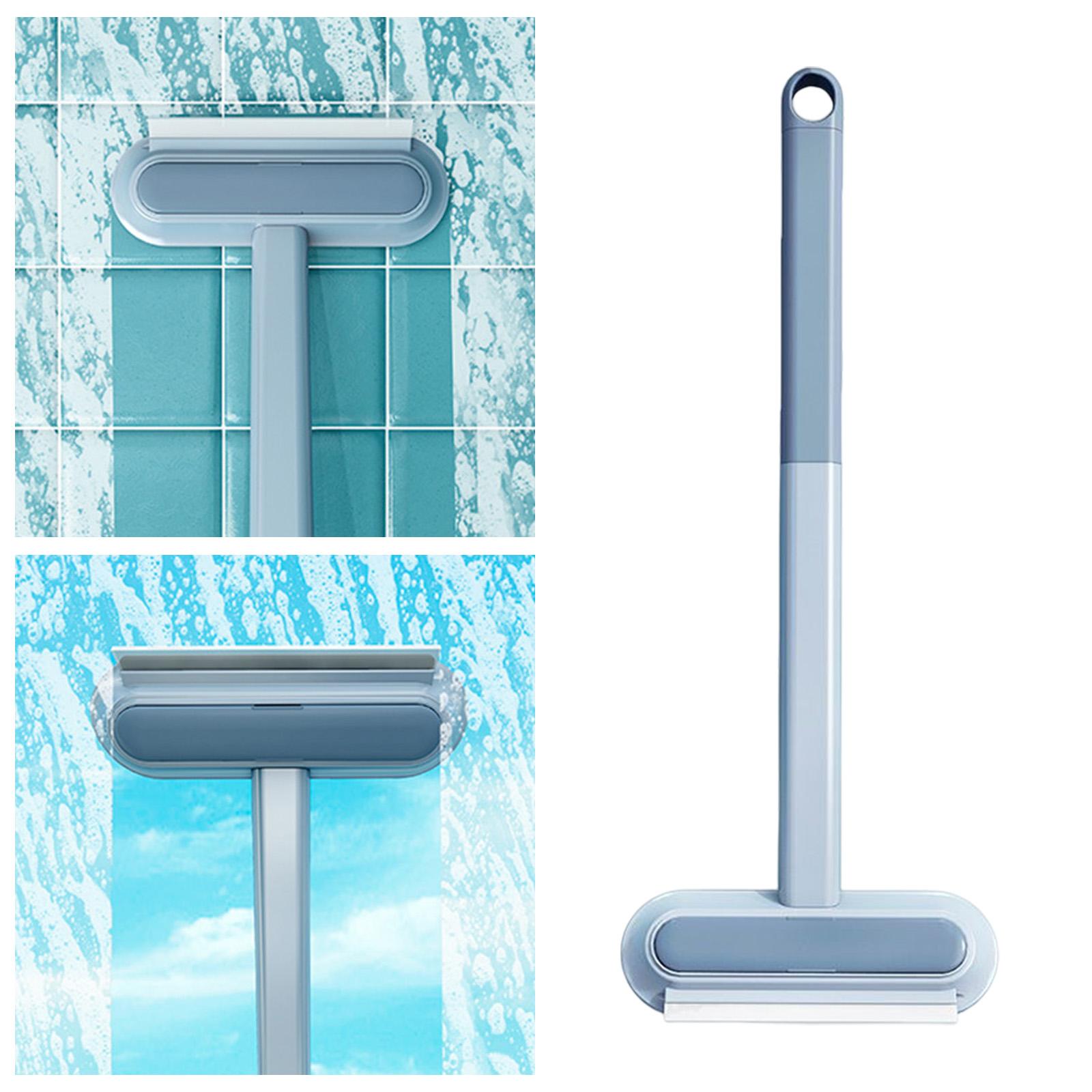 Window Cleaner Adjustable Handle Glass Cleaning Tools for Bathroom Wall Home