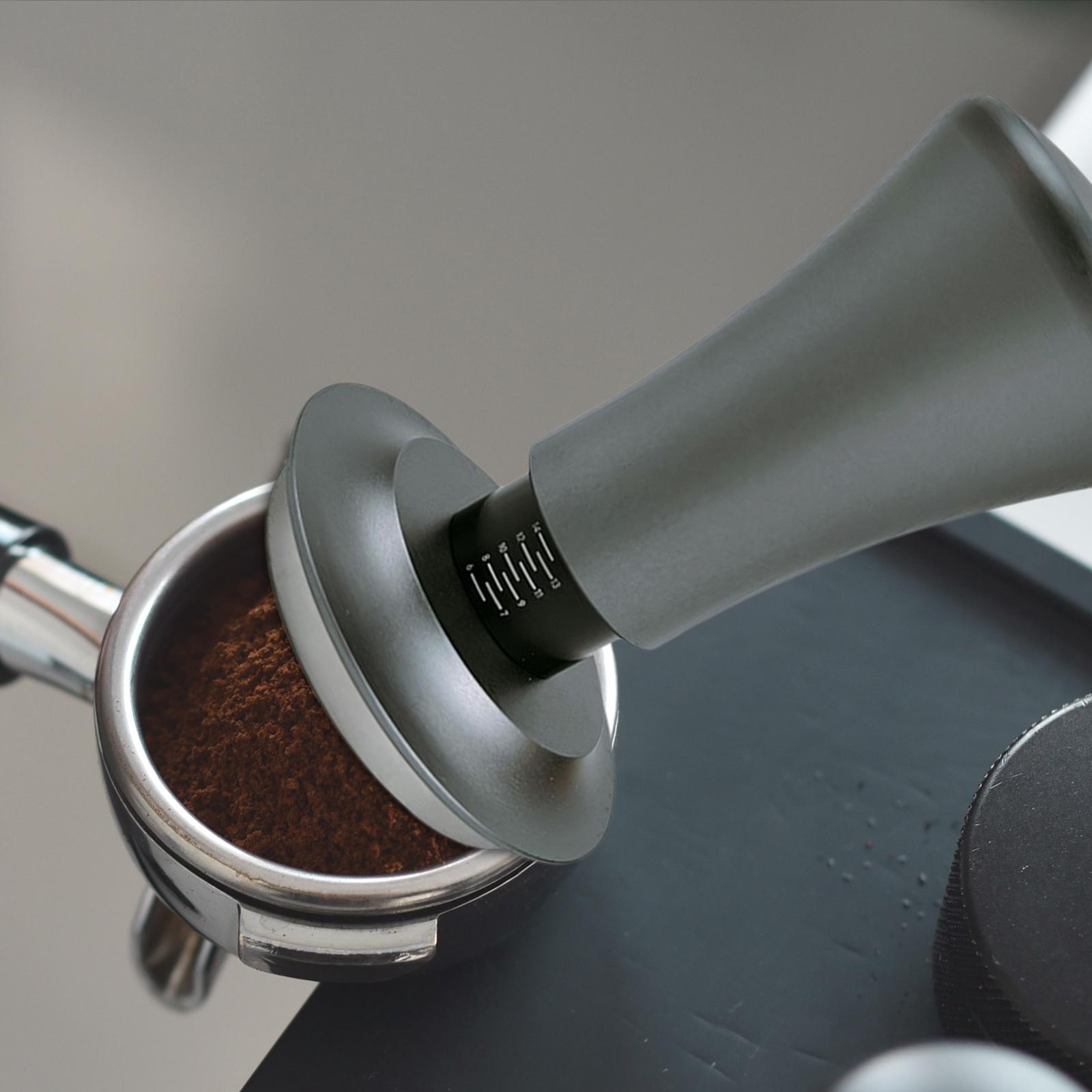 Espresso Pressure Tamper Flat Base Tamper for Restaurants Barista 58mm