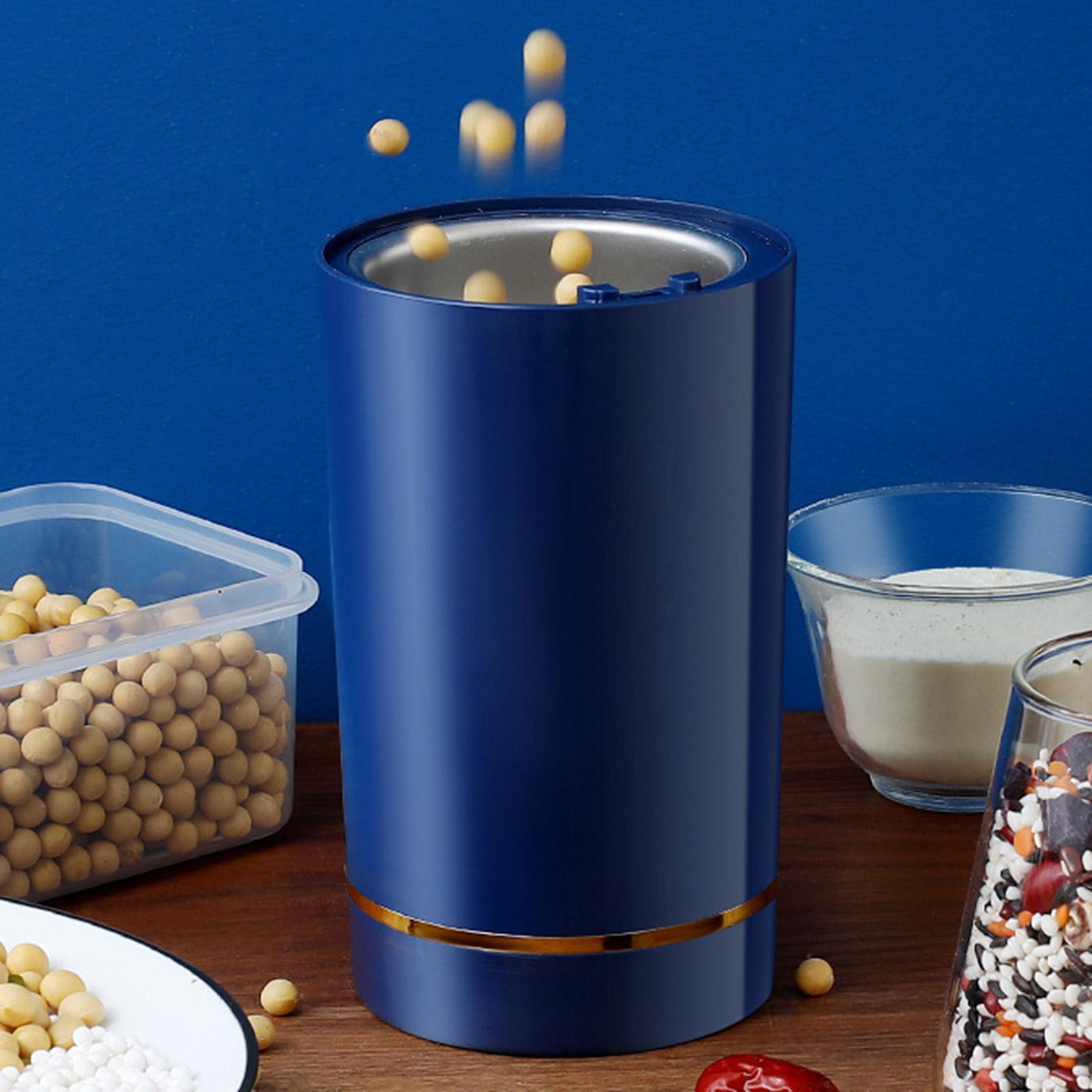 Electric Coffee Grinder Coffee Mill Stainless Steel Blender pink