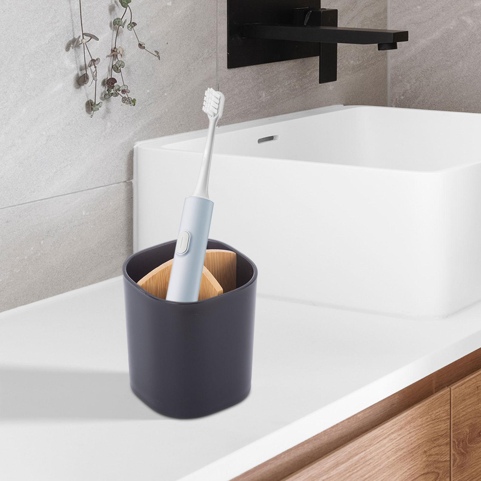 2xToothbrush Holder Electric Toothbrush Organizer Stand for Home Bathroom Sink S