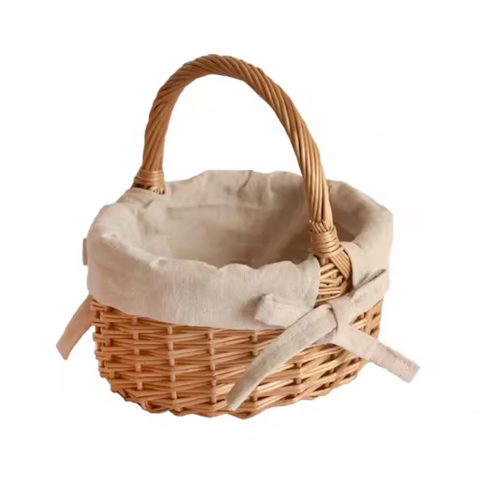 Mini Woven Bread Basket
