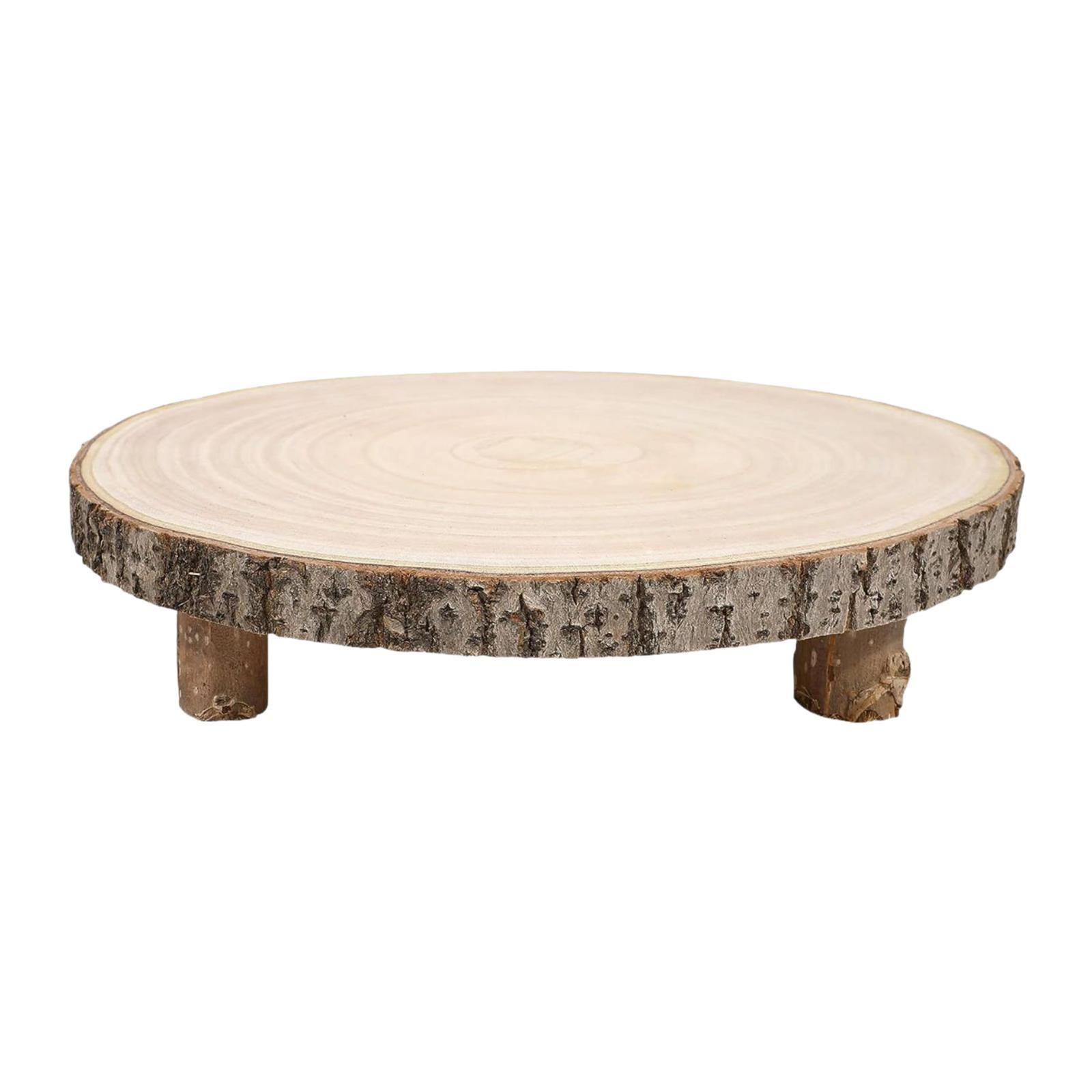 Wood Slice Stand