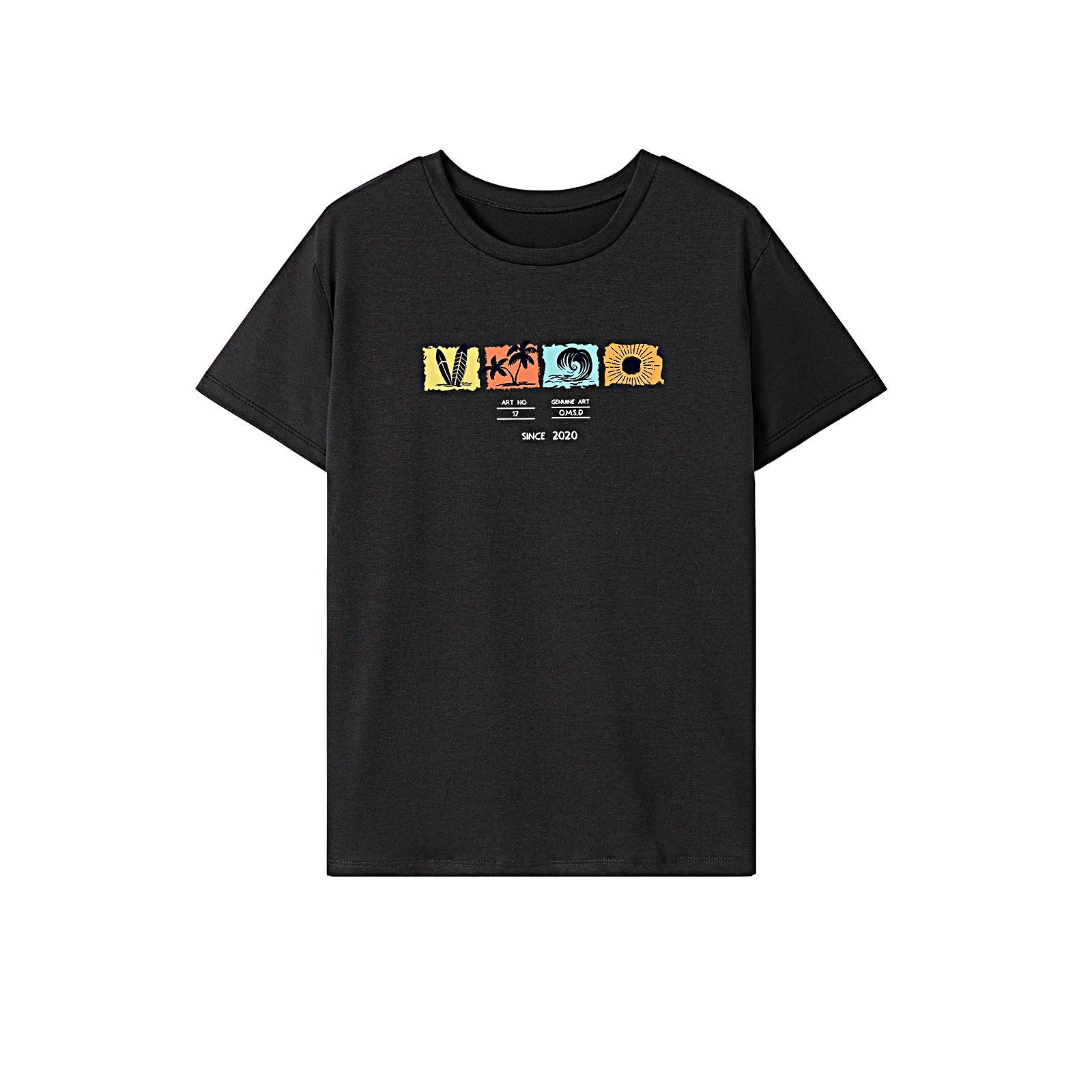 Women's T Shirt Summer Souvenir Sportswear Crewneck Tee for Trip Work Travel XXL