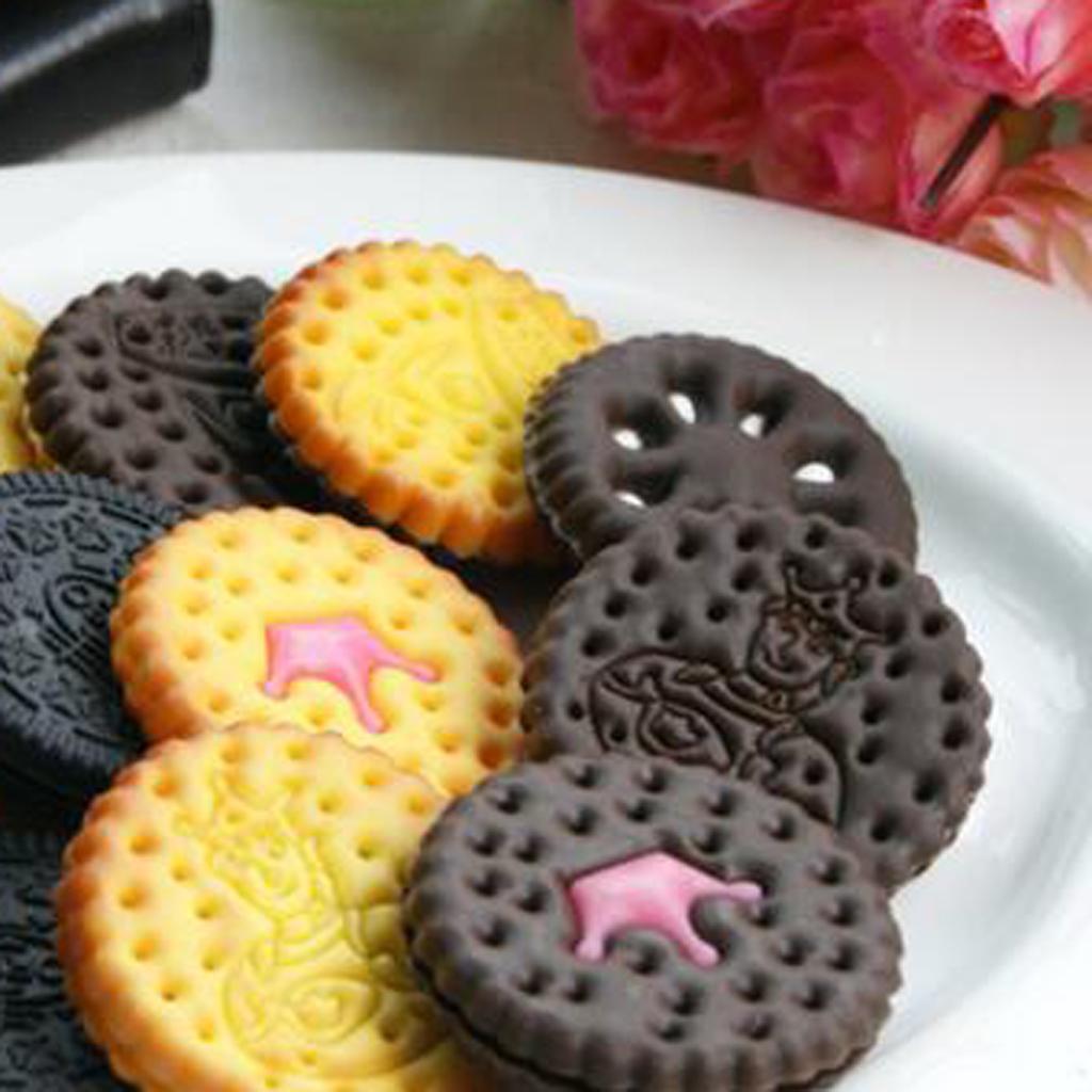 Schokoladen künstlicher Kekse für Mall-Ausstellungen,Fotografie Requisiten 