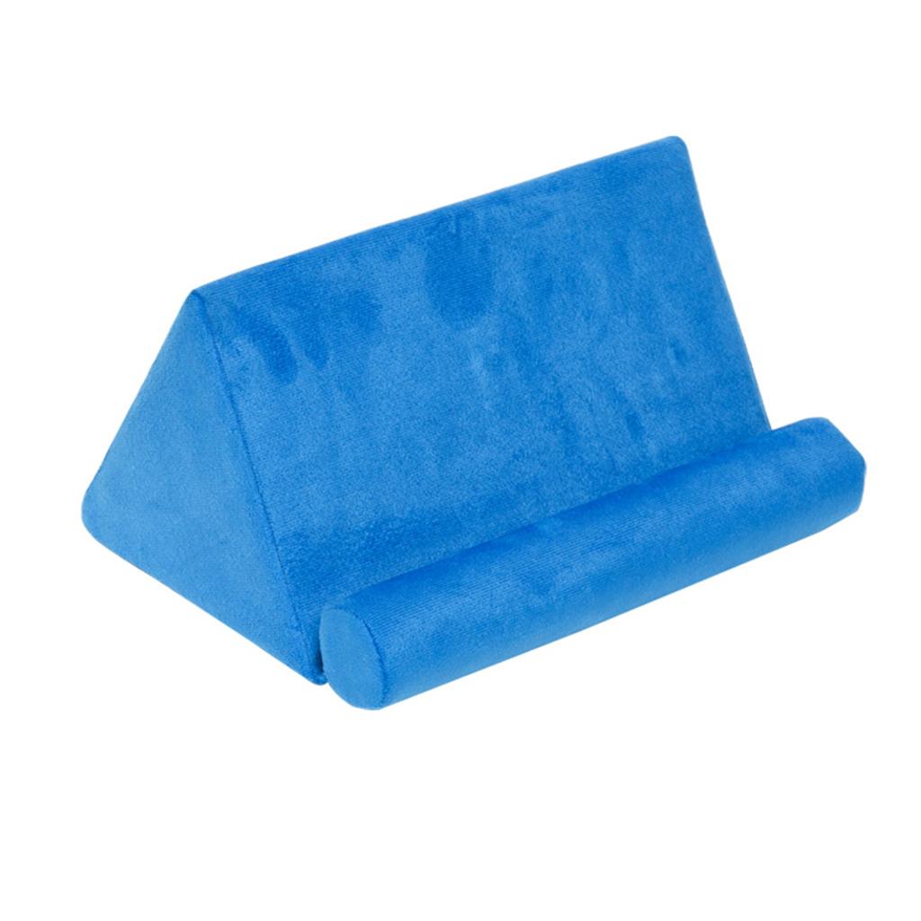 Phone Tablet Pillow Stand Blue