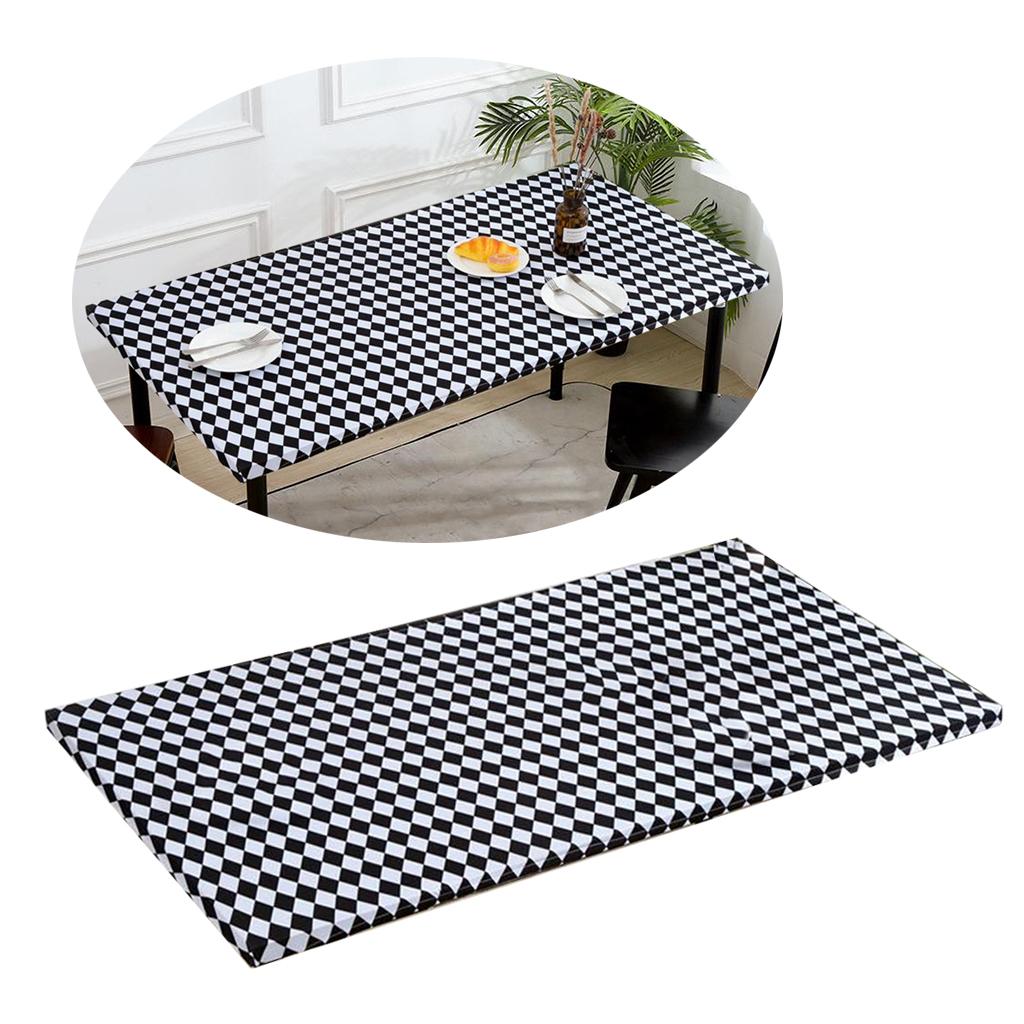 Rectangular Polyester Table Cloth Wedding Home Tablecloth 244x76CM Style H