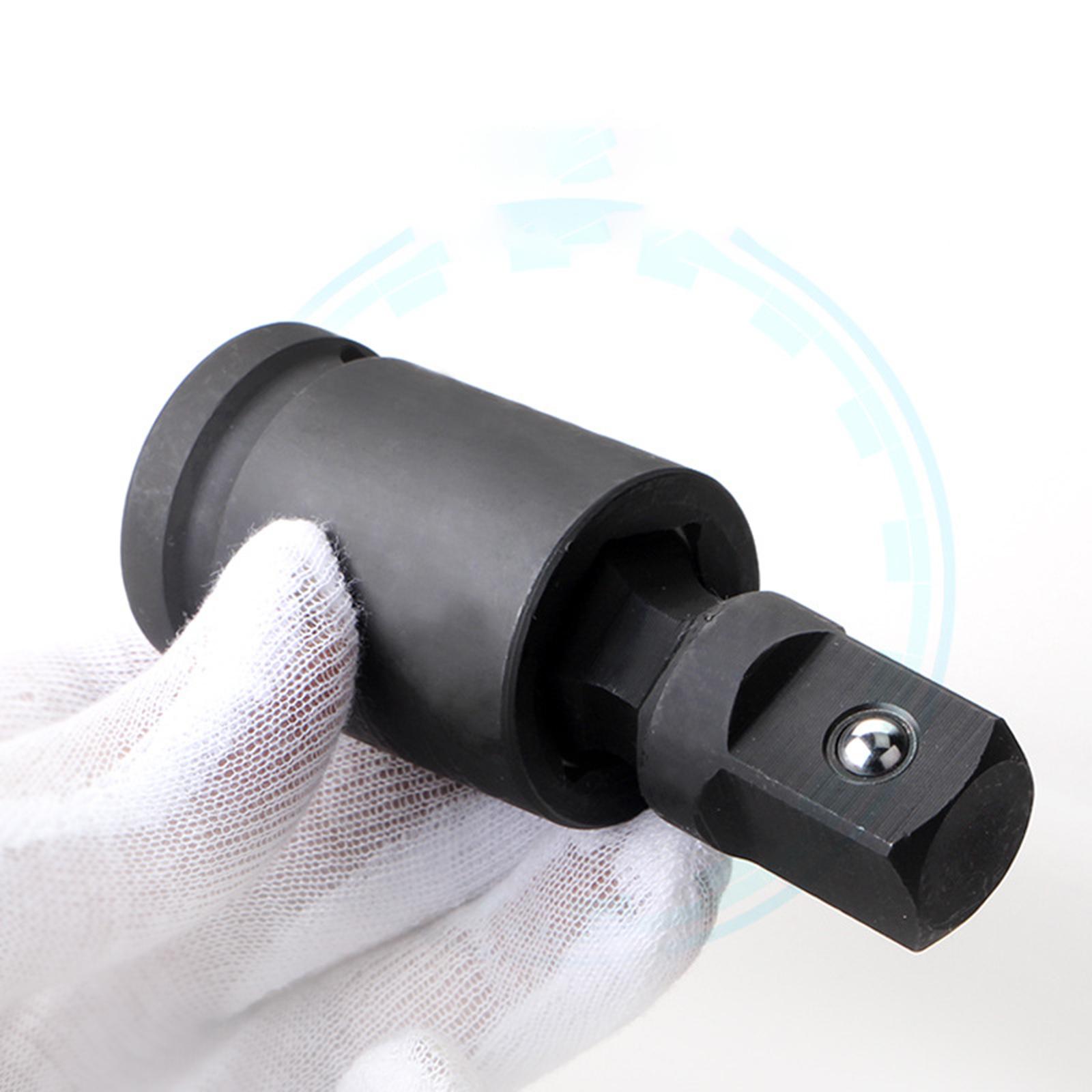 Impact Universal Joint-Socket Swivel Set Chrome Vanadium Steel Hand Tool 1inch