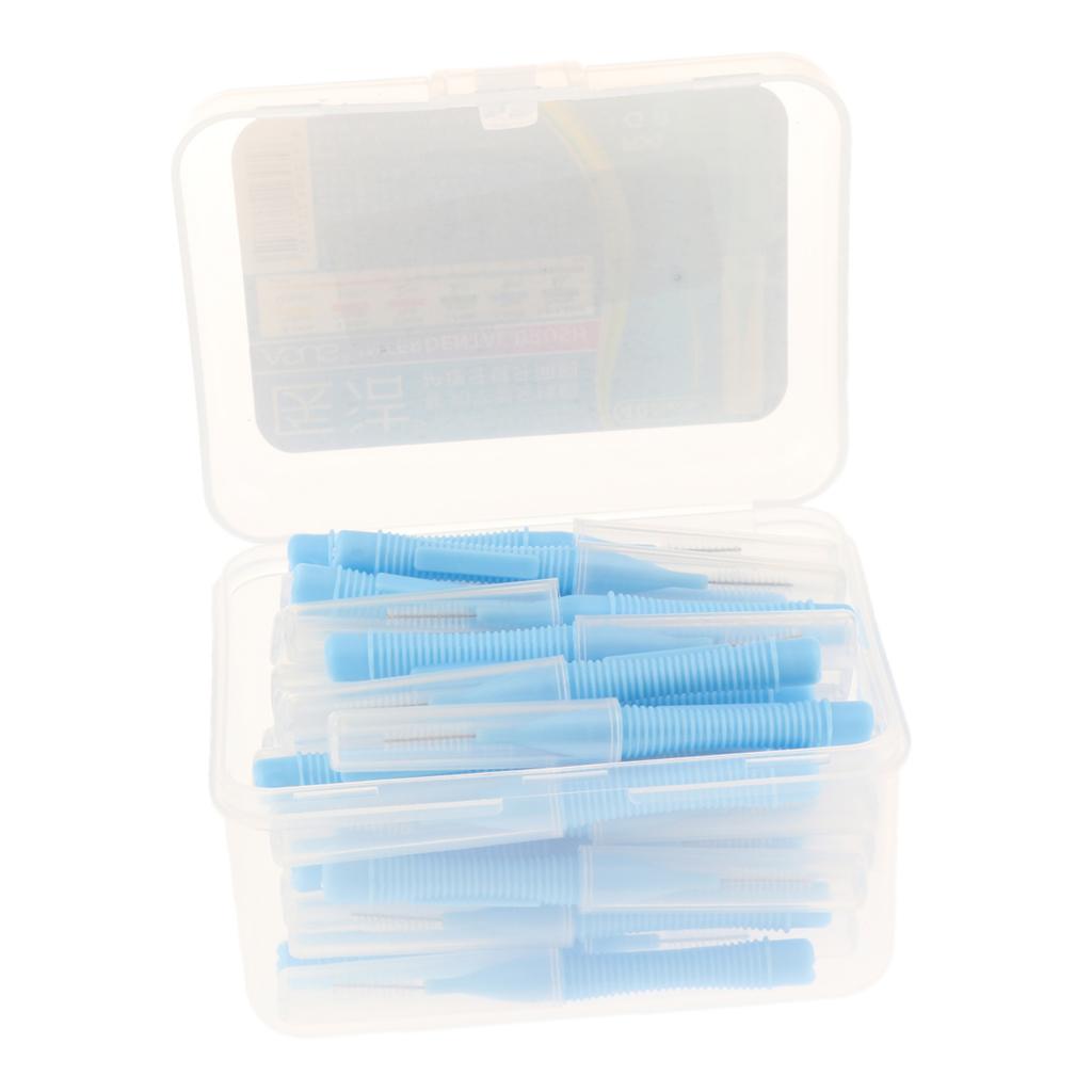 Bulk 80x Dental Interdental Brush Tooth Pick Flosser Toothpick Sticks
