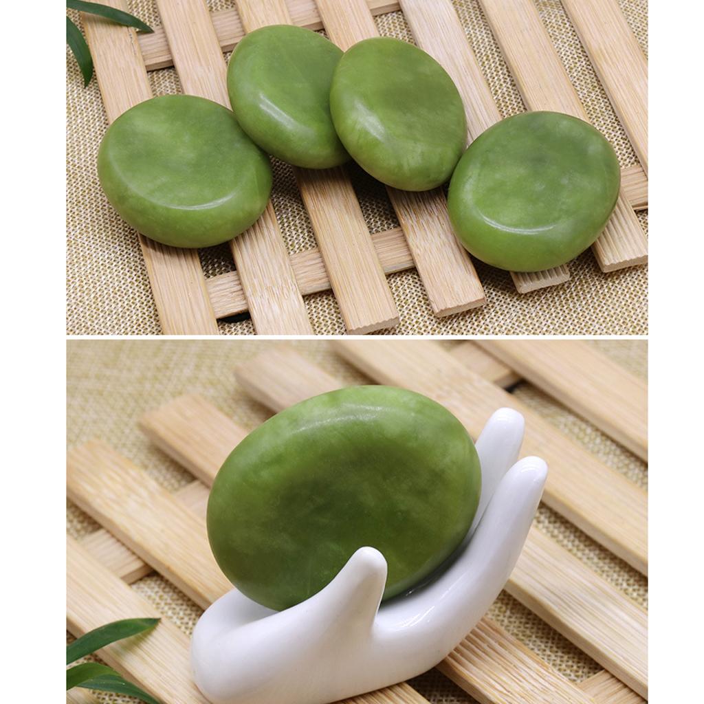 Spa Natural Hot Stones Jade Massage Stones Body Facial Skin Care for