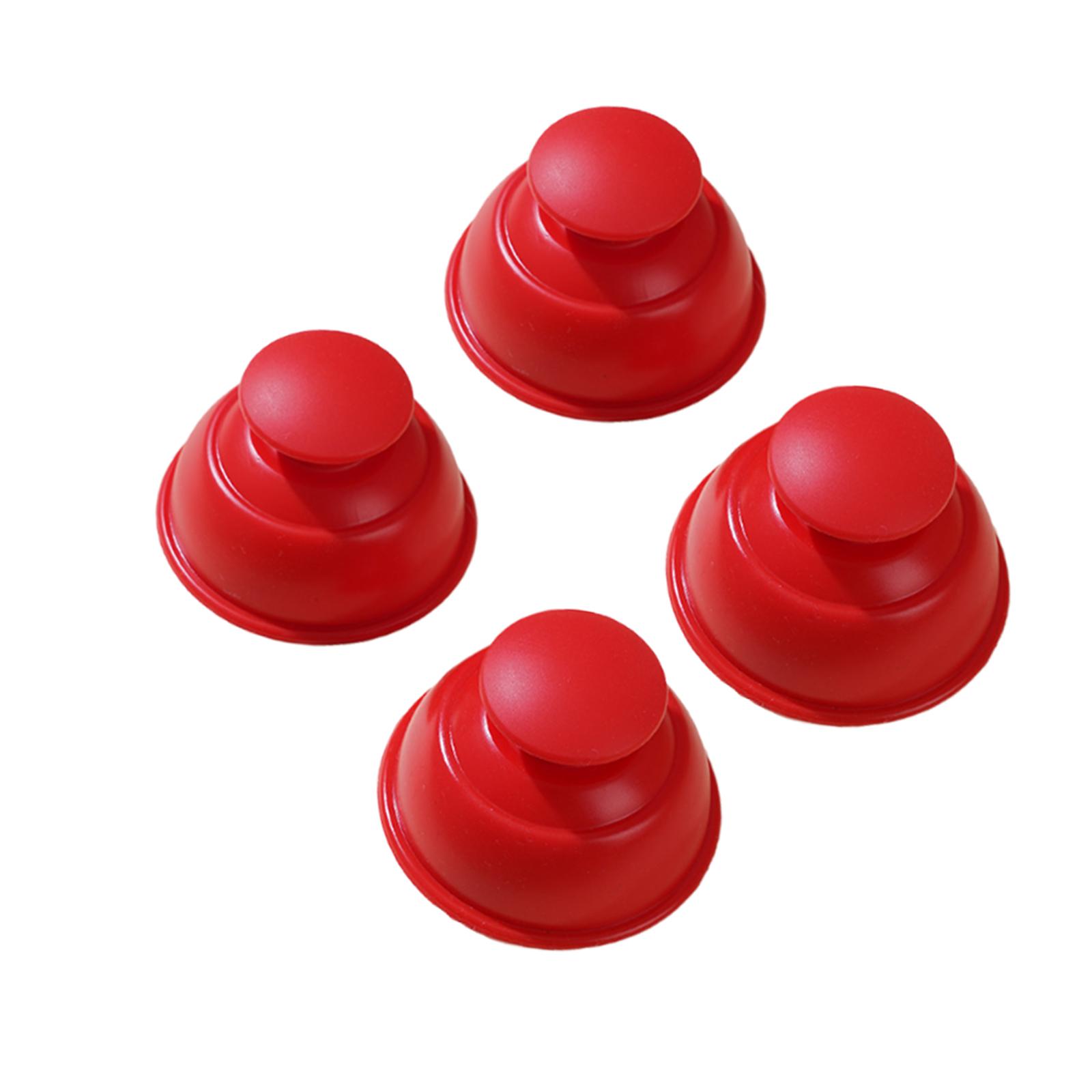 Silicone Cupping Set 4x Red