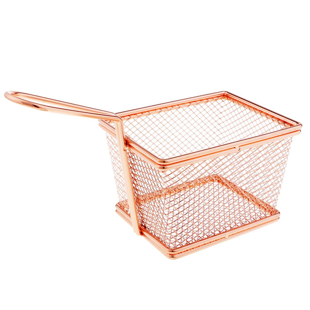 Stainless Steel Food French Fries Frying Basket Kitchen Mesh Strainer  B