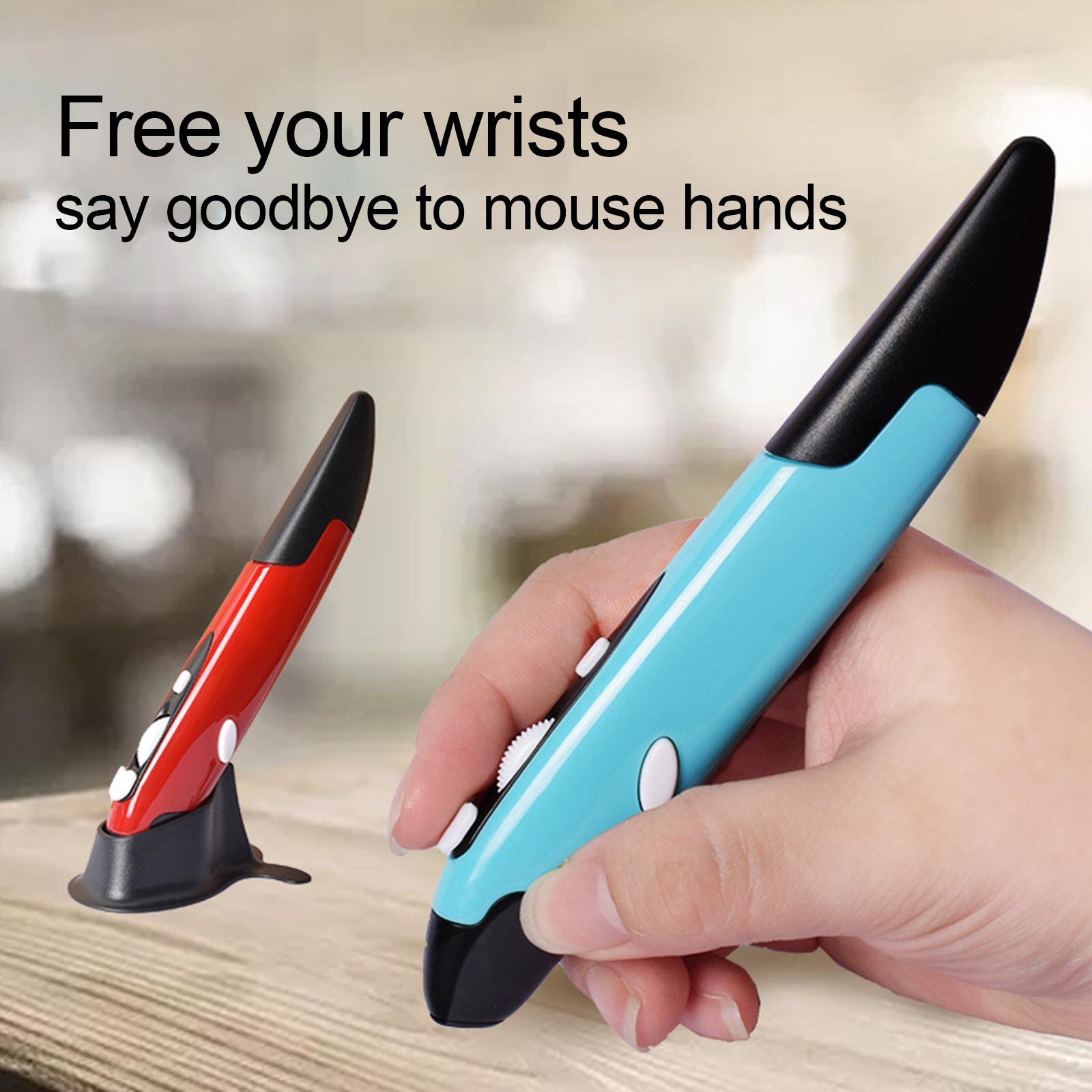 2.4G Wireless Mouse Pen Handwriting for Notebook Phone Laptop Red