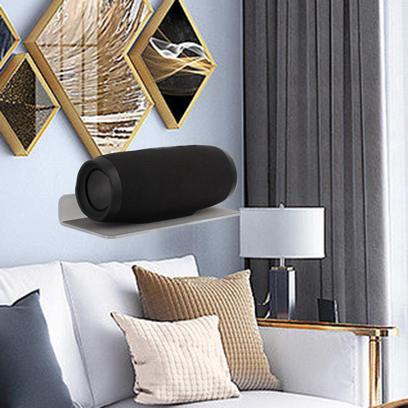 Speaker Stand Hanger wall Mount for Sound Bars Speakers Clear