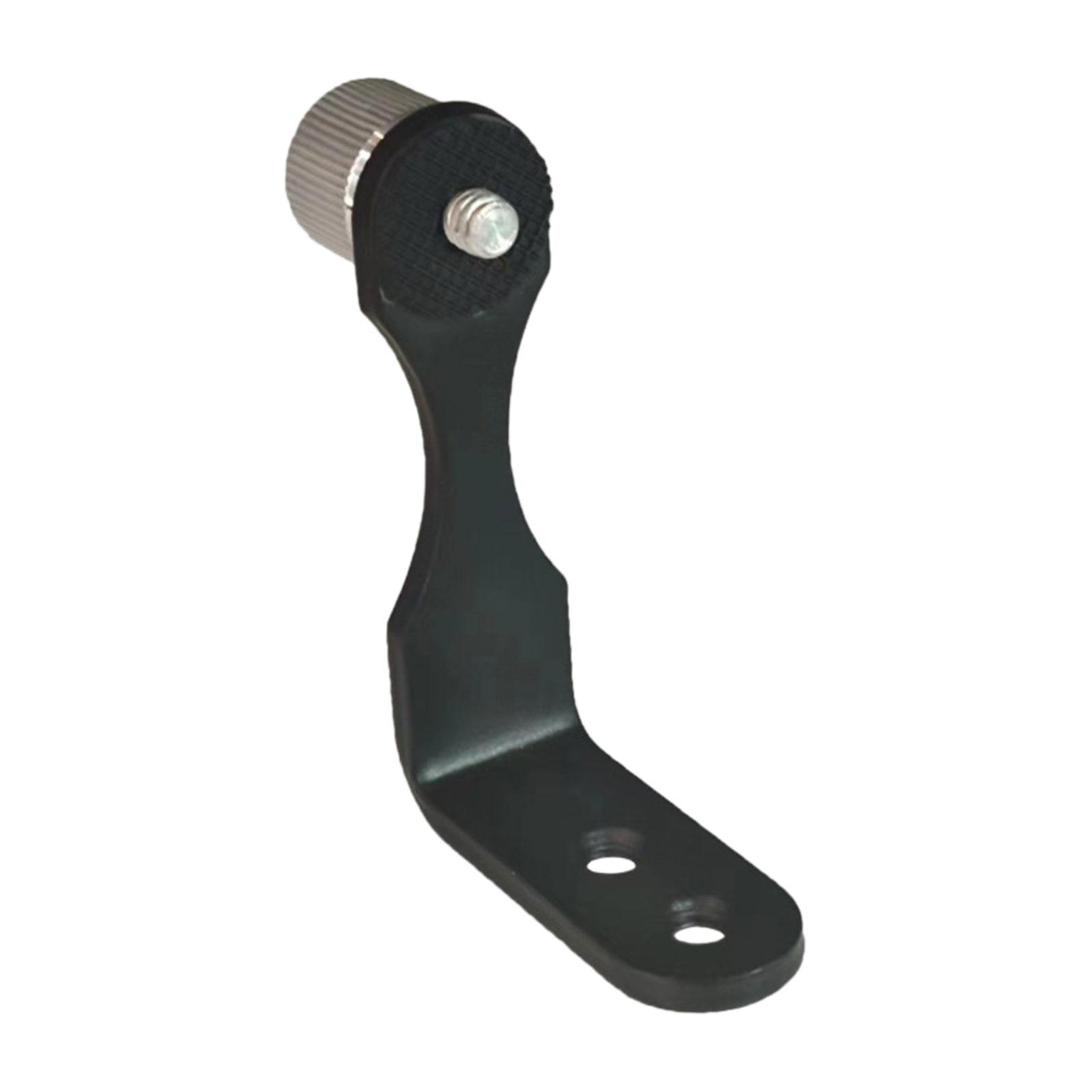 Binocular Bracket Black Stable Metal for Moon Observation Bird Watching Star