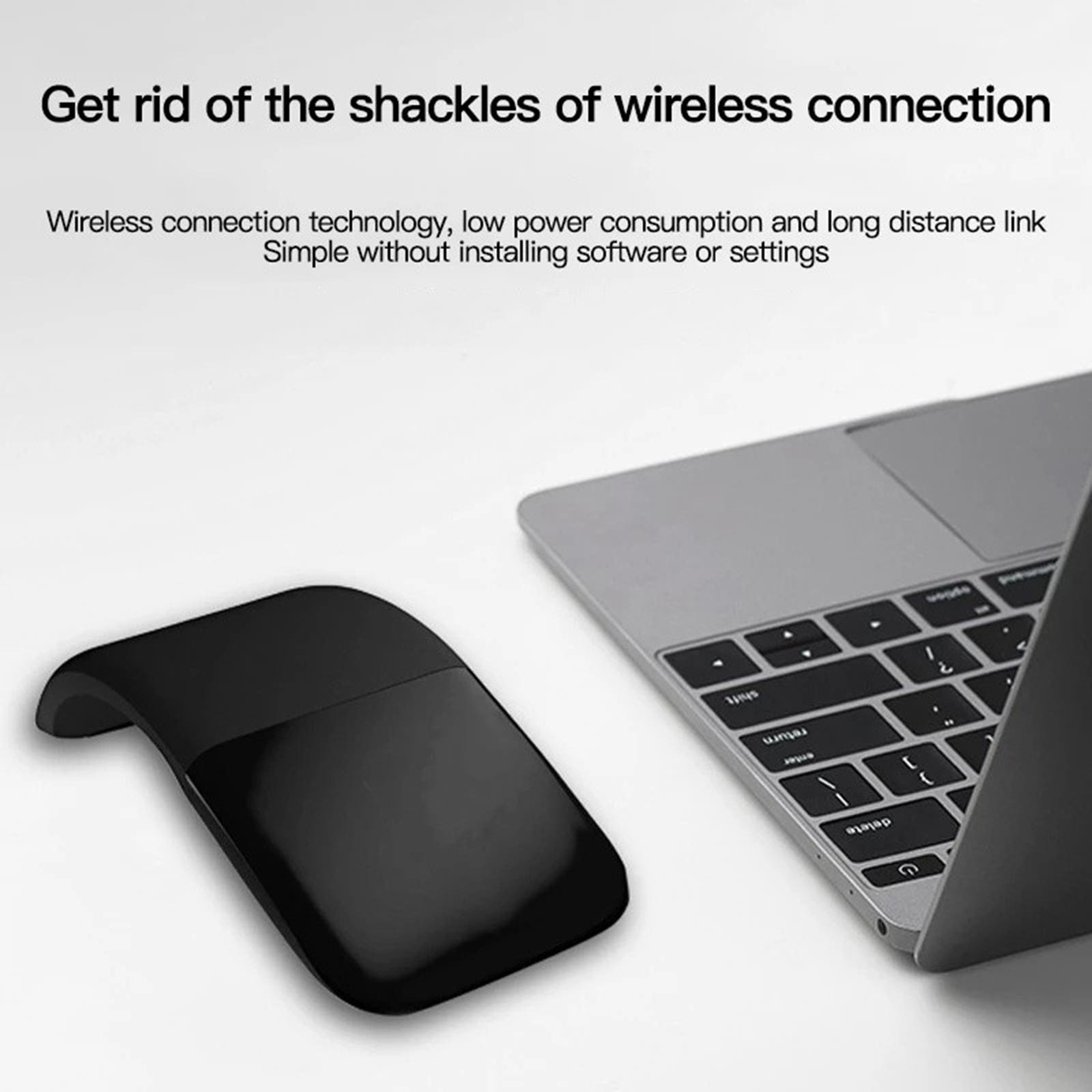 Folding Wireless Mouse Home Office Use Travel Mouse for Computer Notebook PC 5G