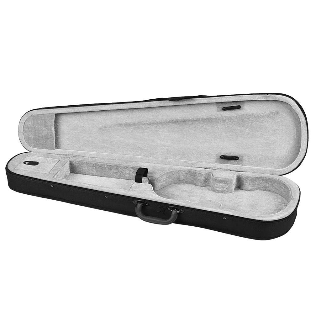 1/8 Violin Storage Bag Case Hand Carry Box Silver