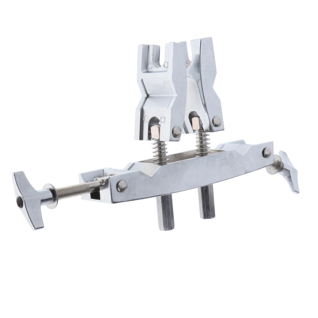 2xPercussion Drum Holder Jazz Drum Rack Clamp Drum Mount Holder 