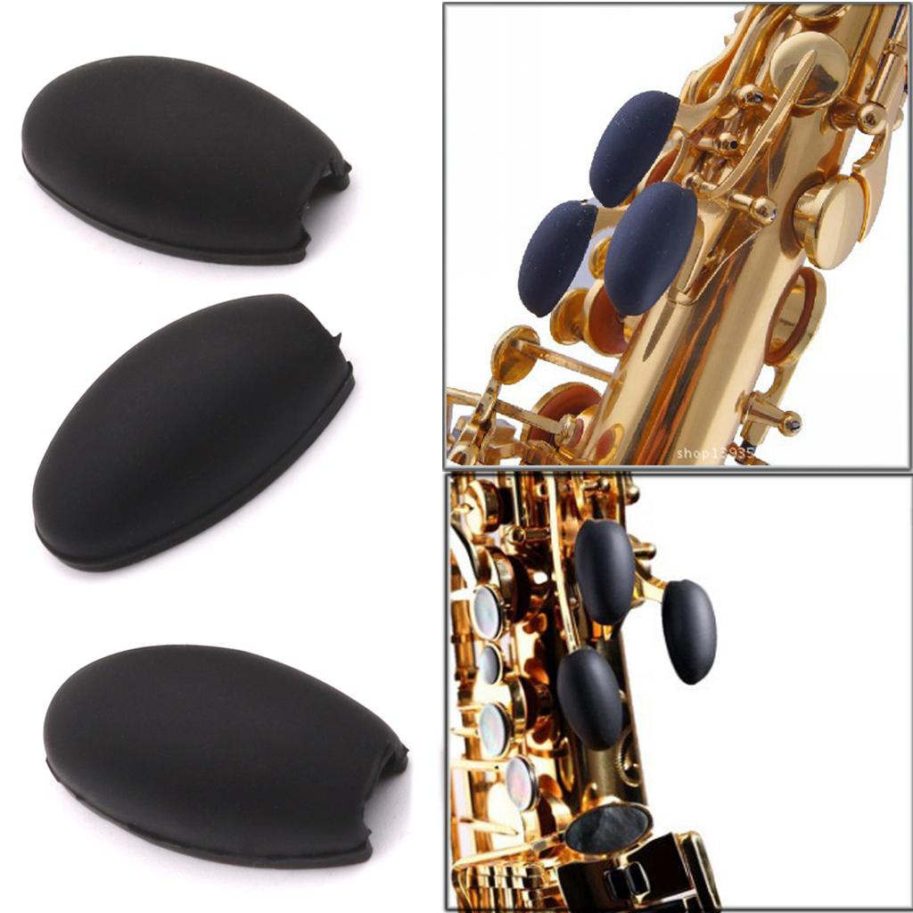 2x3 Pieces Wind Instrument Saxophone Thumb Finger Palm Key Cushion Parts