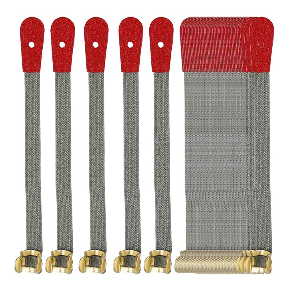 Piano Bridle Straps Set of 50