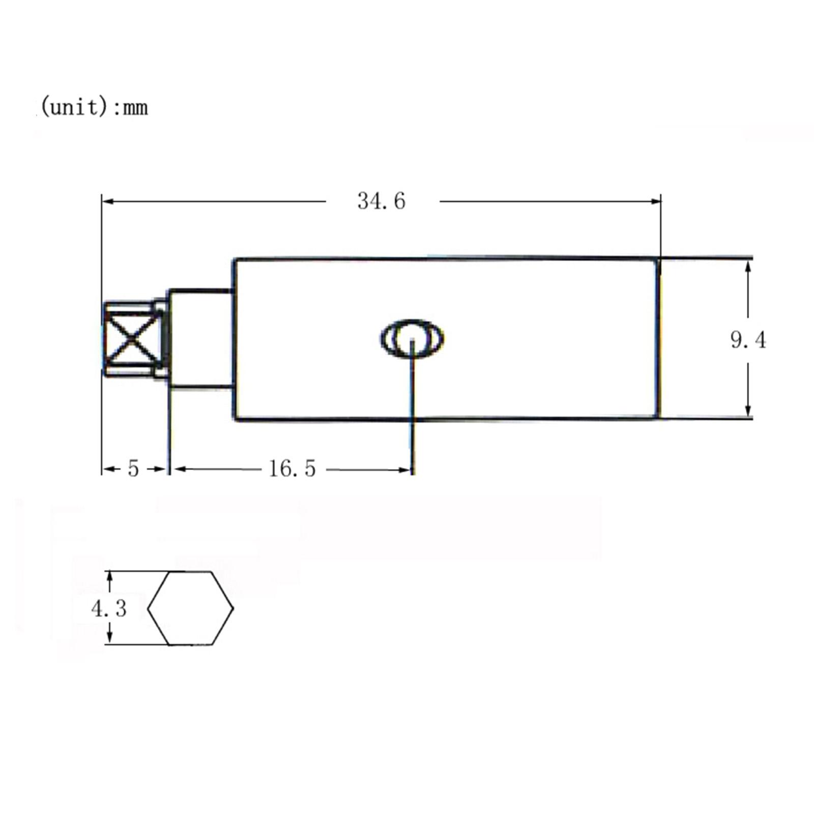 2x6Pcs Guitar Tuning Pegs Tuners Machine Heads Gear and Pins Parts Style2