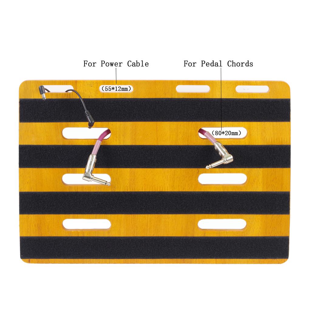 Portable Guitar Effects Pedal Board Pedalboard with Bag Monoblock with Tape