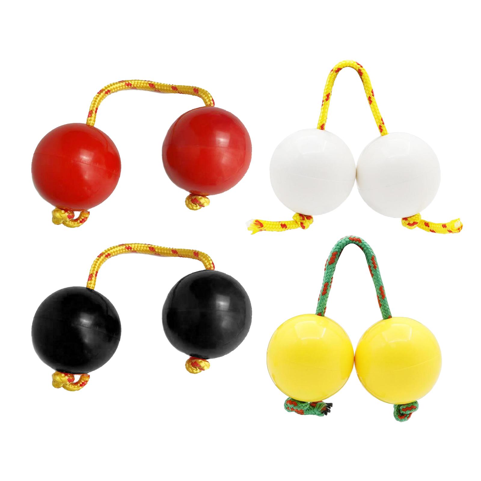 5xMusical Fingertip Ball Drum Ball Kashaka Instrument Maracas Percussion Black