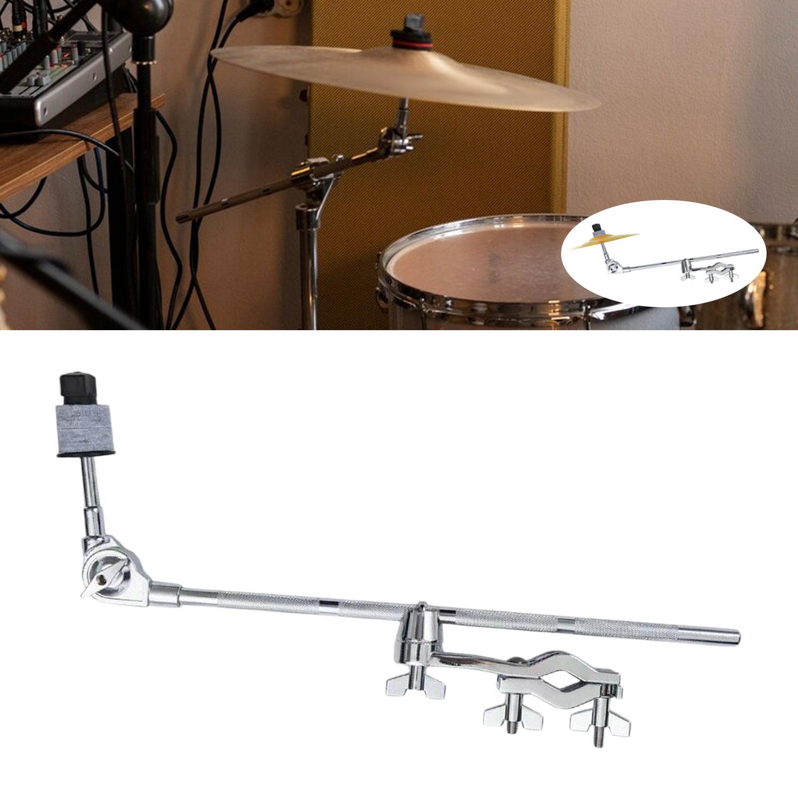 Drum Extension Clamp Metal Cymbal Attachment for Percussion Instrument Parts Cymbal Extension