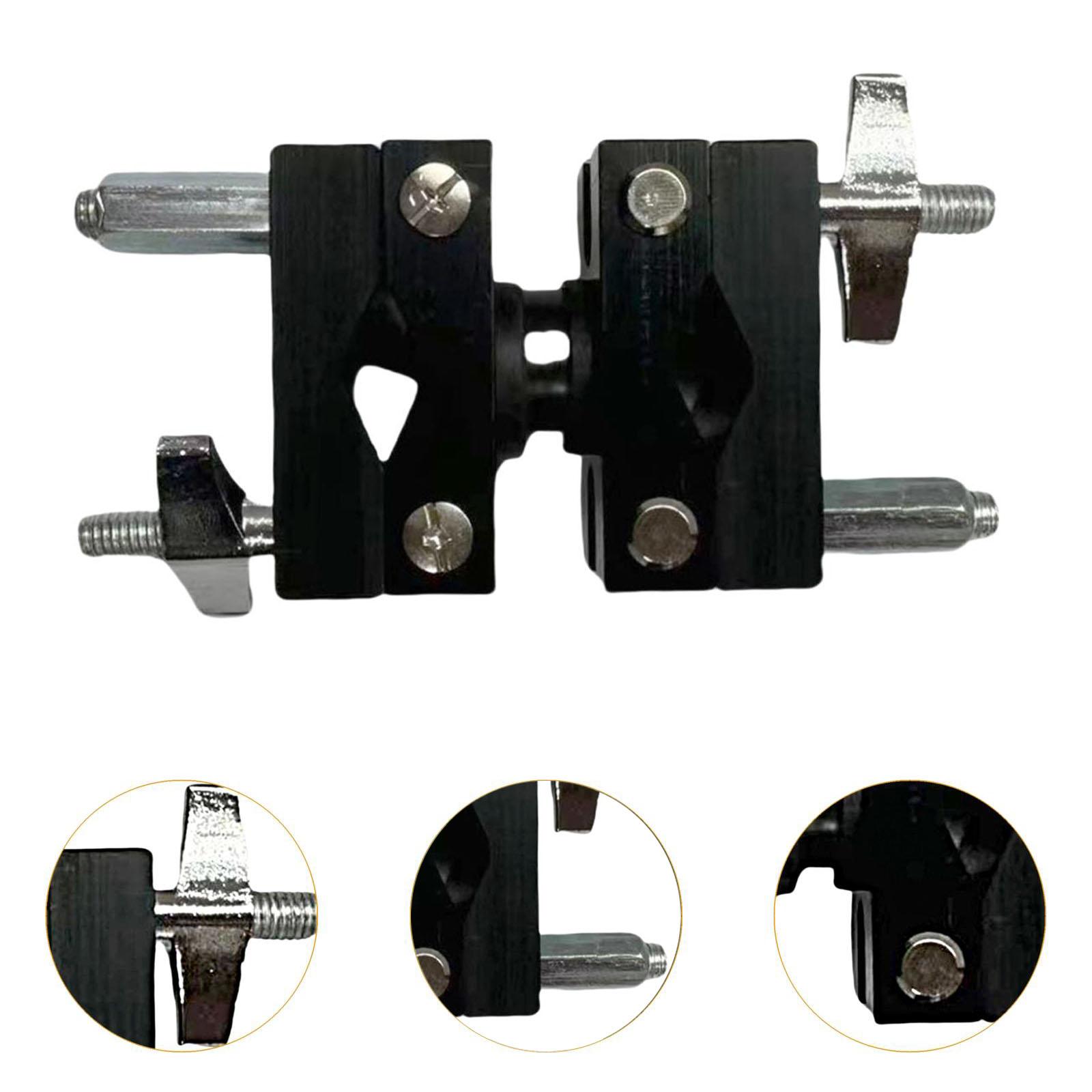 Cymbal Extension Mount Clip Percussion Instrument Supplies Sturdy Drum Clamp Bilateral