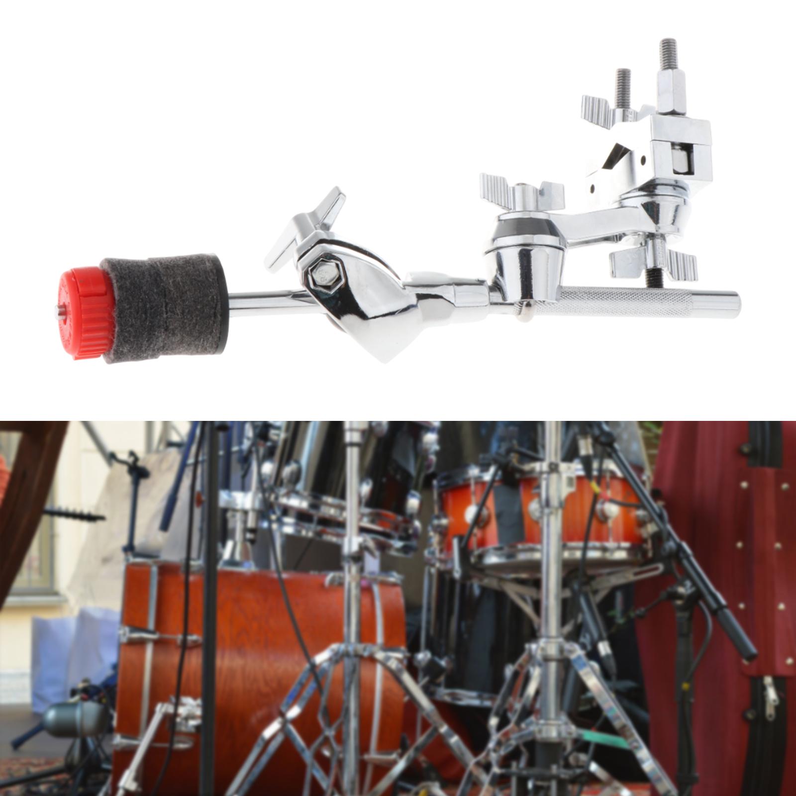 Drum Extension Clamp Holder Cymbal Extension Stand for Performances Students