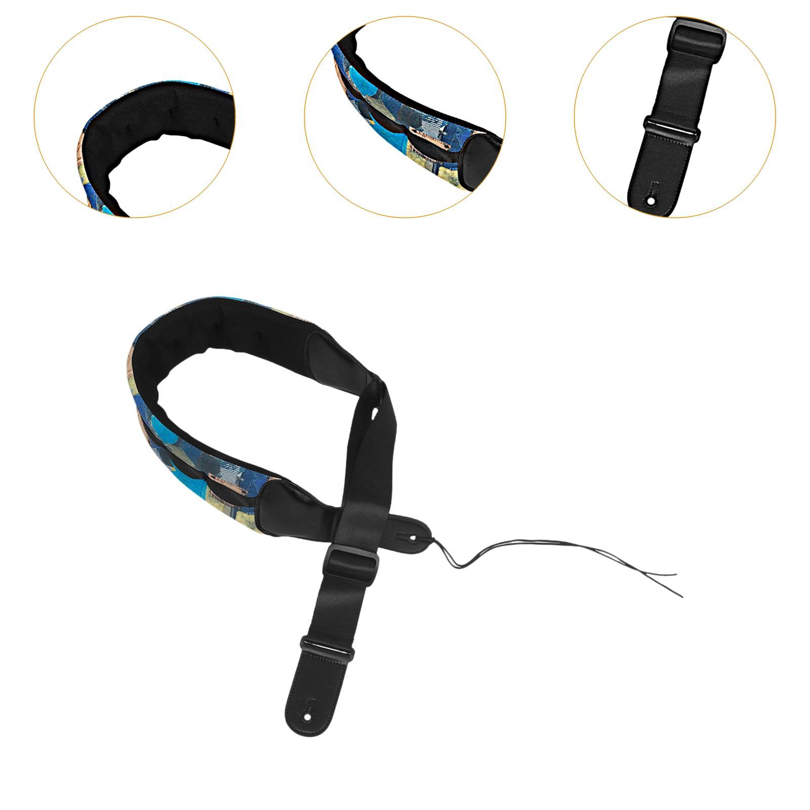 Bass Guitar Straps Multifunctional Leisure Replacement Guitar Shoulder Strap