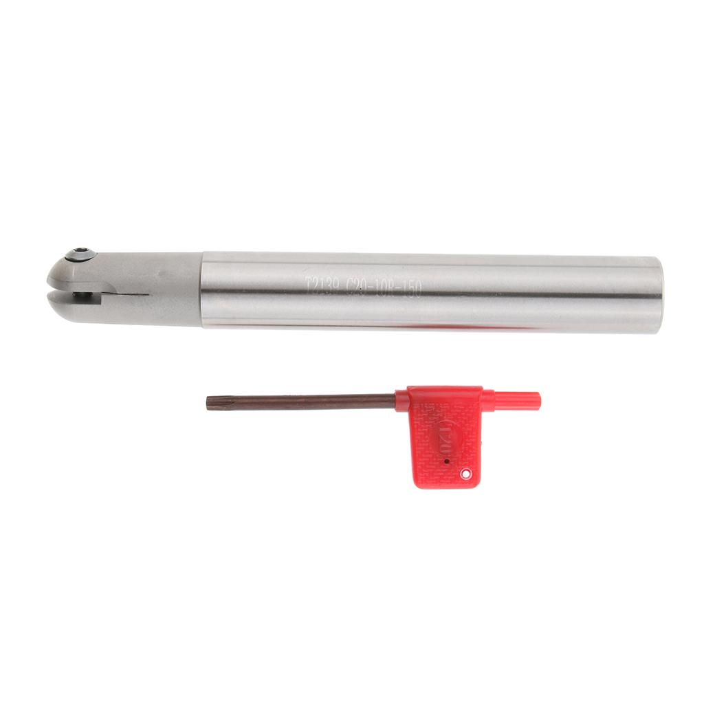 Indexable Ballnose Finishing End Mill Insert Holder T2139 Straight