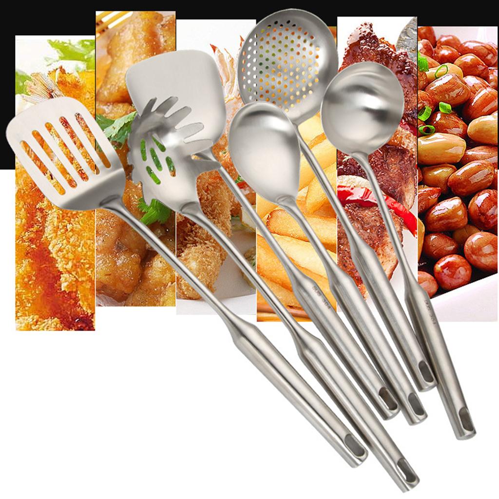 Stainless Steel Kitchen Gadget Cooking Utensil Pasta Server Colander