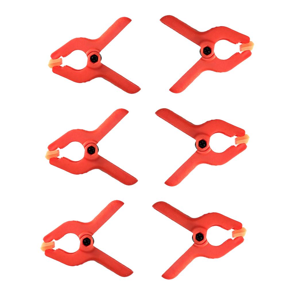Plastic Spring Clamp 6Pcs