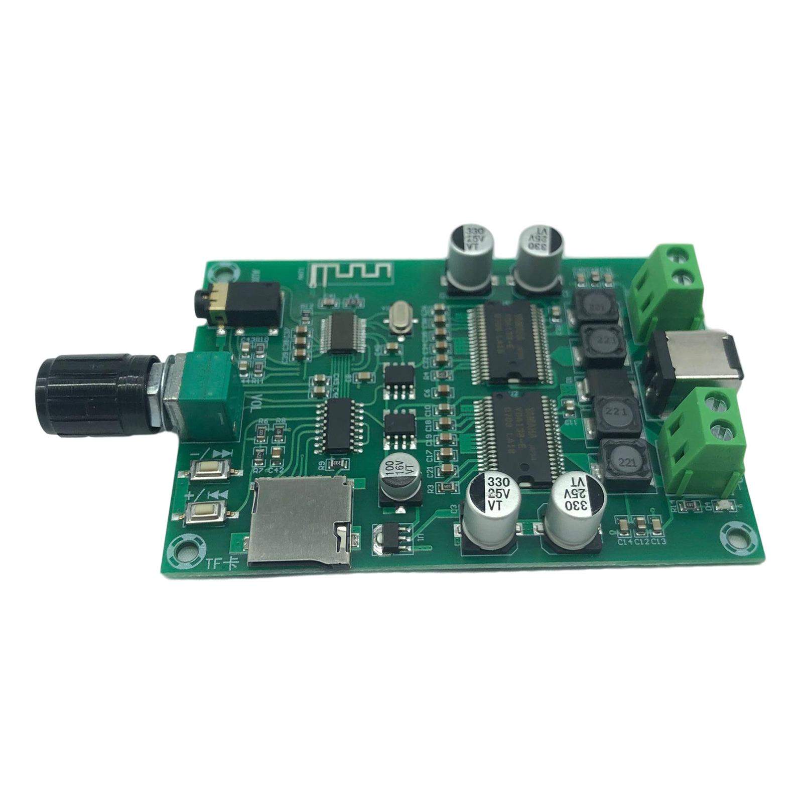 Two-Channel Stereo High Power Digital Amplifier Board Bluetooth 5.0 80mA